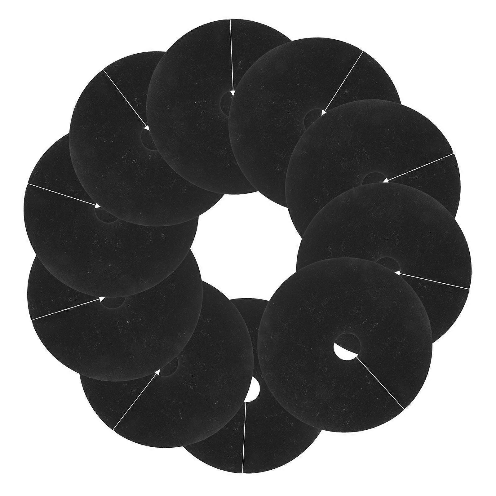Breathable Tree Protection Mulch Pad 20 Pcs Round Root Protection For Landscaping And Vegetable Garden.