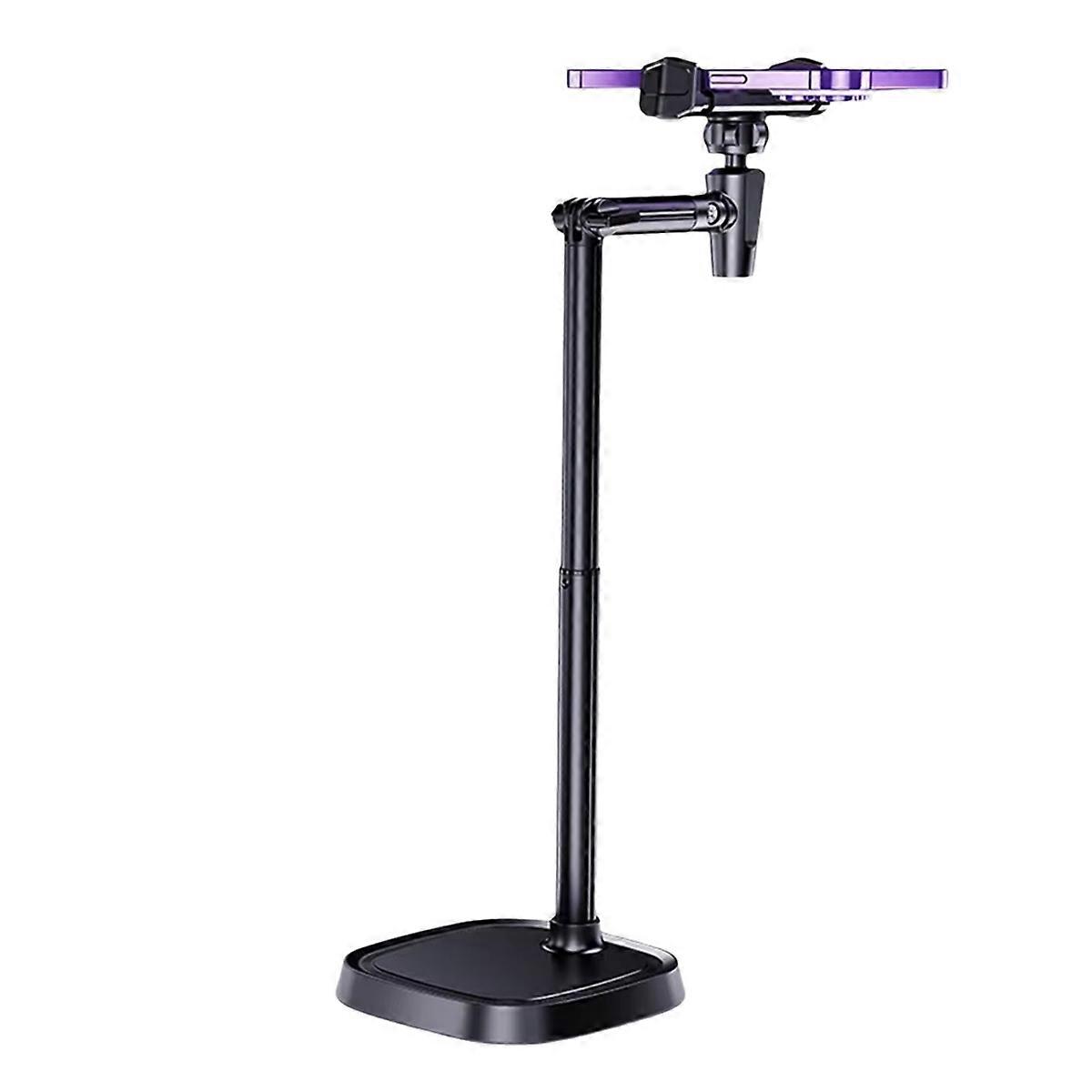 Mobile Phone Holder Mount 360 Rotatable Live Broadcast Bracket Height Adjustable Desktop Smartphone