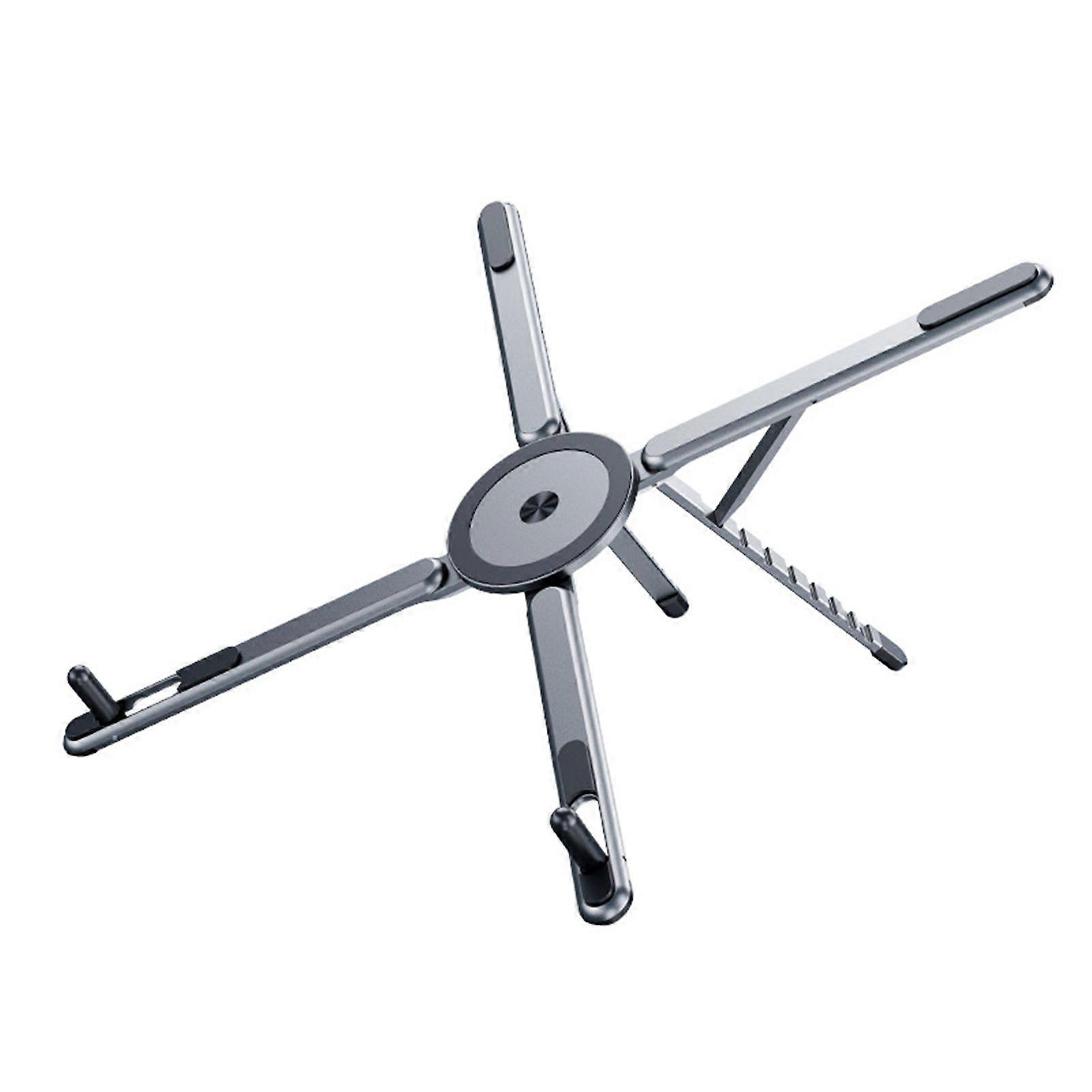 Portable Magnetic Phone Holder Foldable Multi-Device Stand for Laptops, Tablets, & Phones, Ideal for Travel & Office