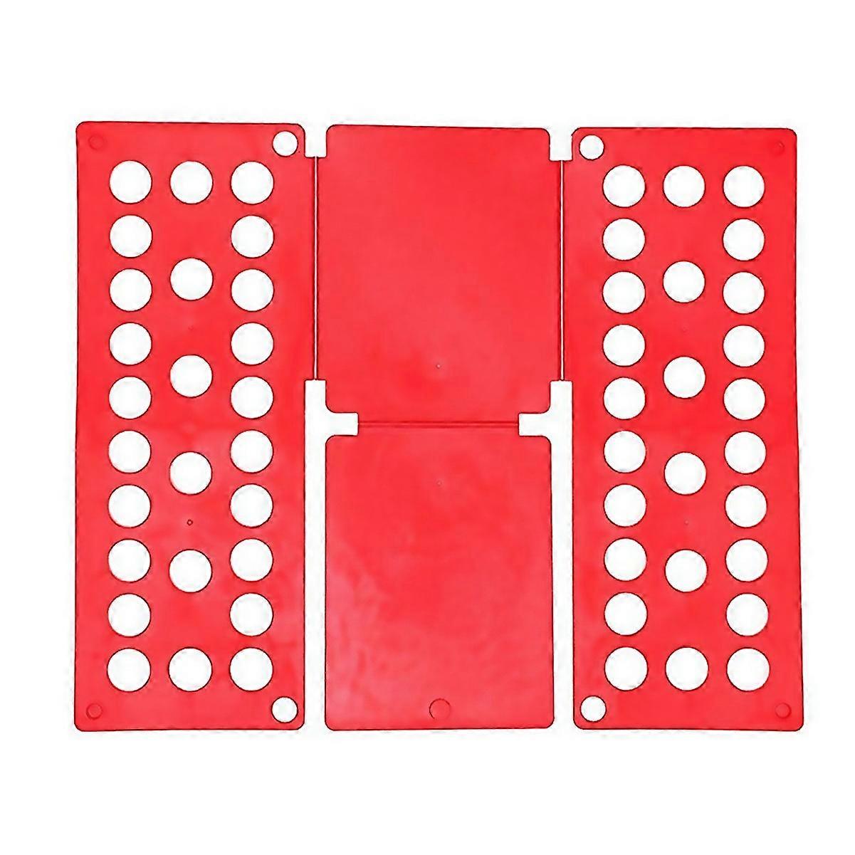 For Plastic Clothes Folding Board Home Storage Tool Red