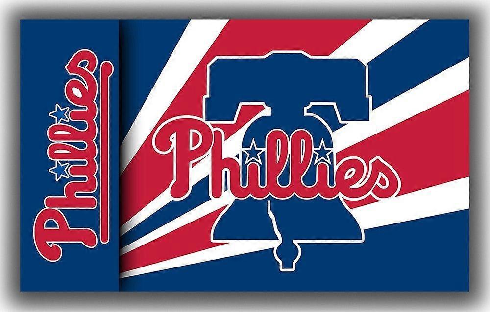 Philadelphia baseballag minneverdig flaggform 535