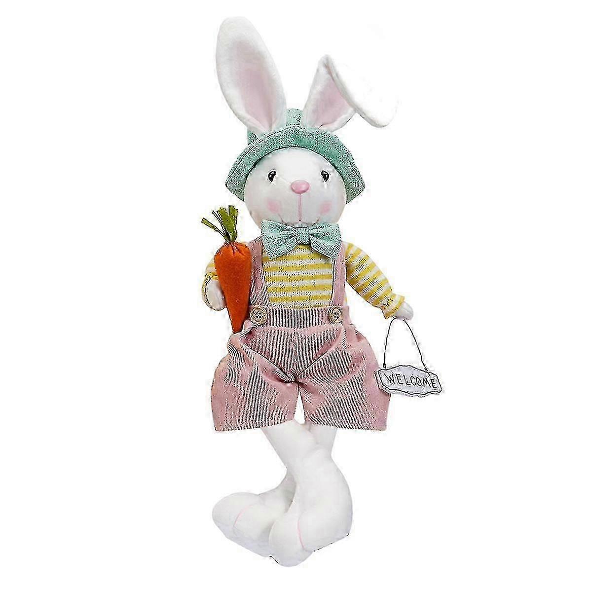 2025 Easter Bunny Decorations Easter Gnomes, Easter Decor Handmade Swedish Tomte Doll, Spring Decoration