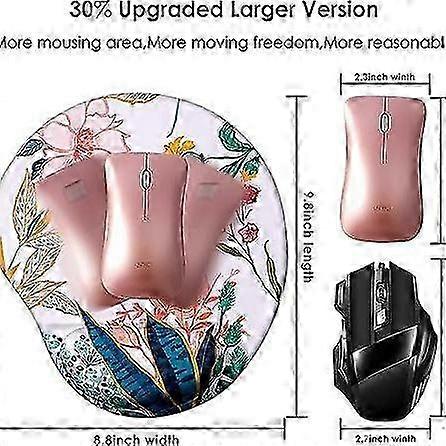 Mouse Pad with Wrist Support,Comfortable for Home Office Gaming Working 2025