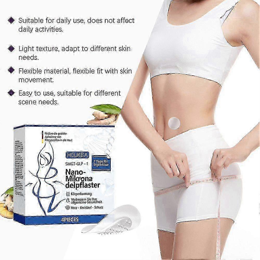 4-12pcs Nanos Microneedles Patch pour la perte de poids Micro-aiguilles ultra-minces indolores pour hommes femmes 2025