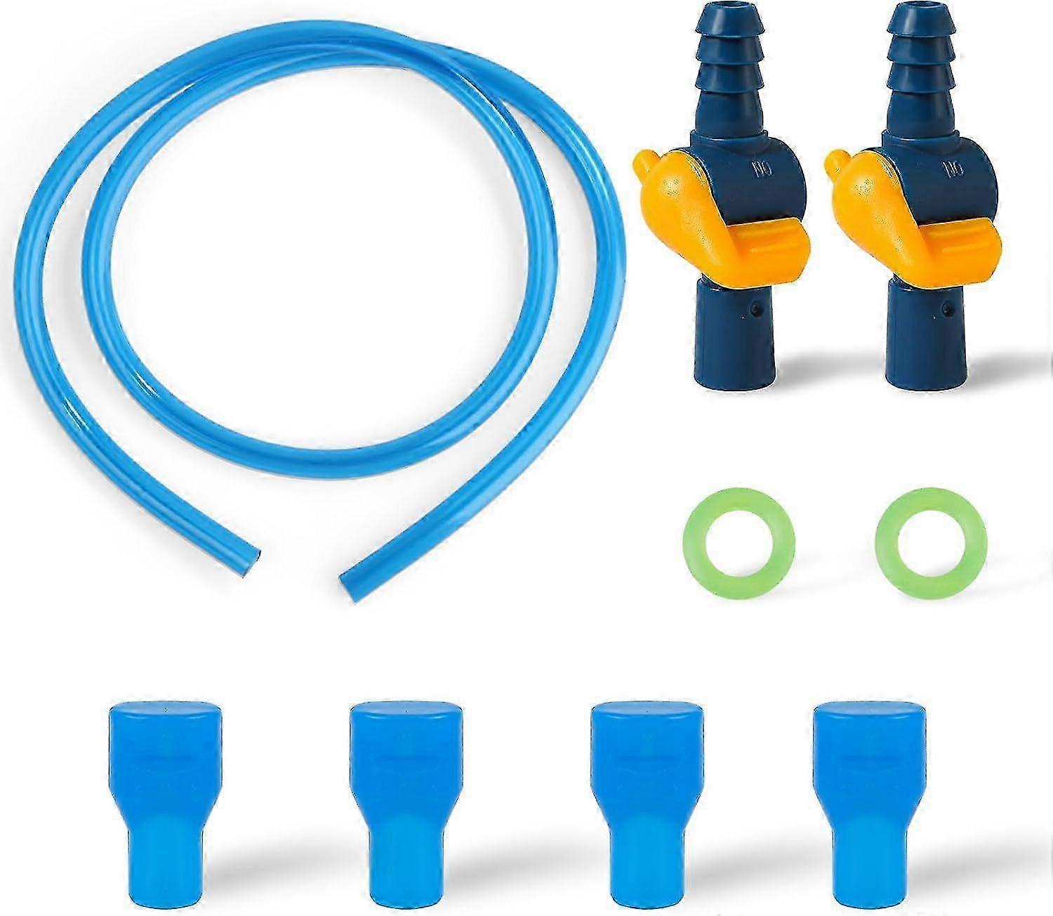9pcs Bite Valve Replacement for Camelbak, Blue Bladder Replacement with Right 2025
