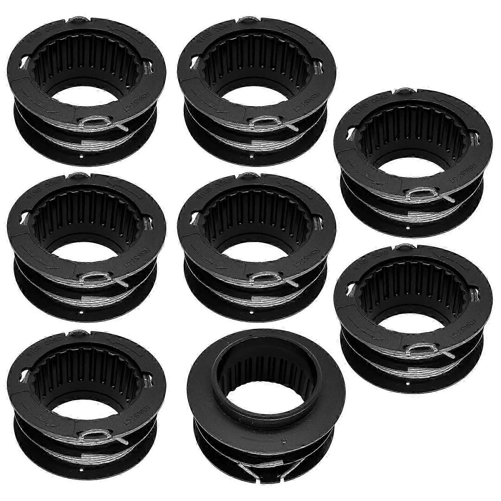 2905303 8Pcs Replacement Spool Suitable for Kobalt KST 130X / KST 130X-06 40V String Trimmer Mower Accessory