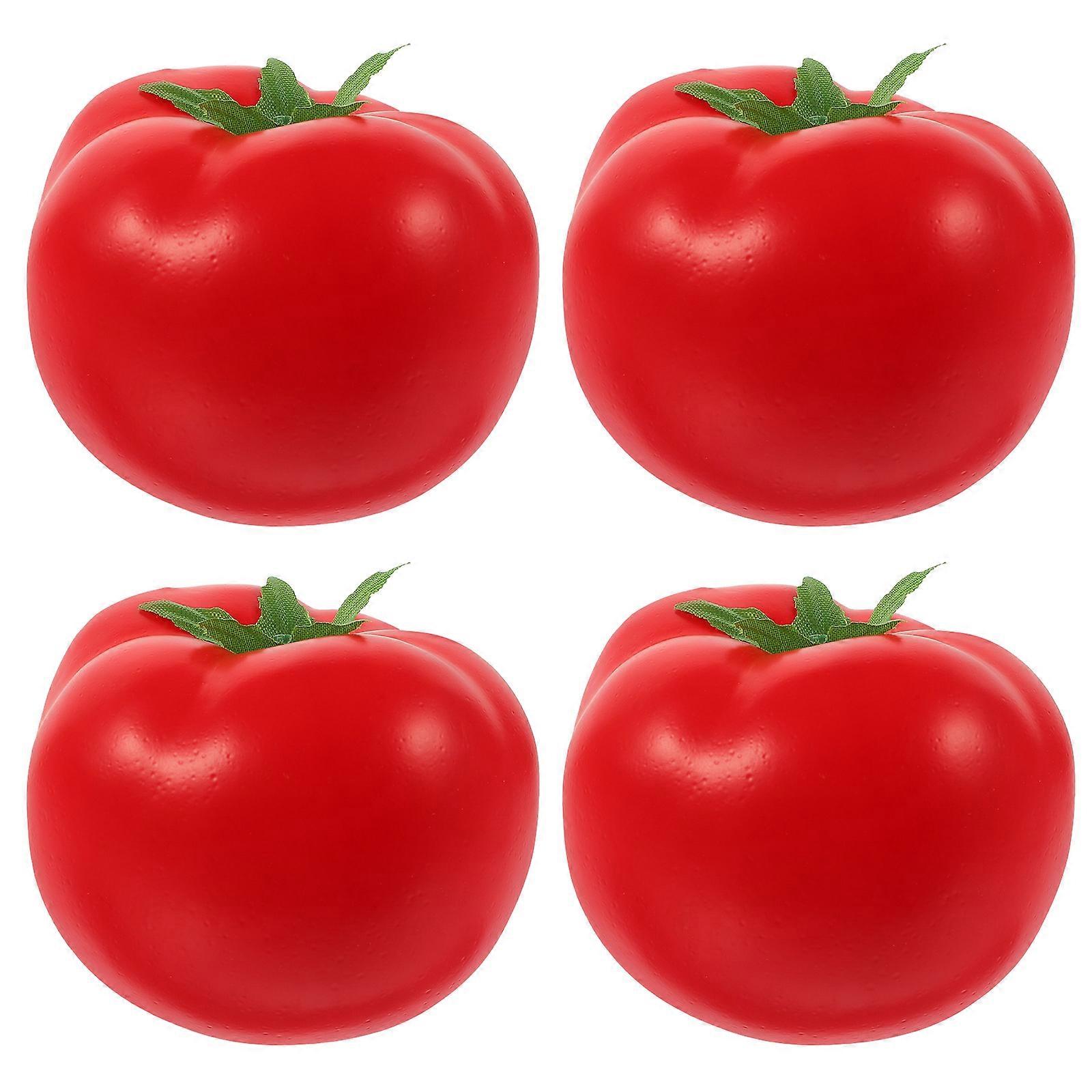 Fake Tomato Foam Tomato Decorations for Vegetable Store 12Pcs