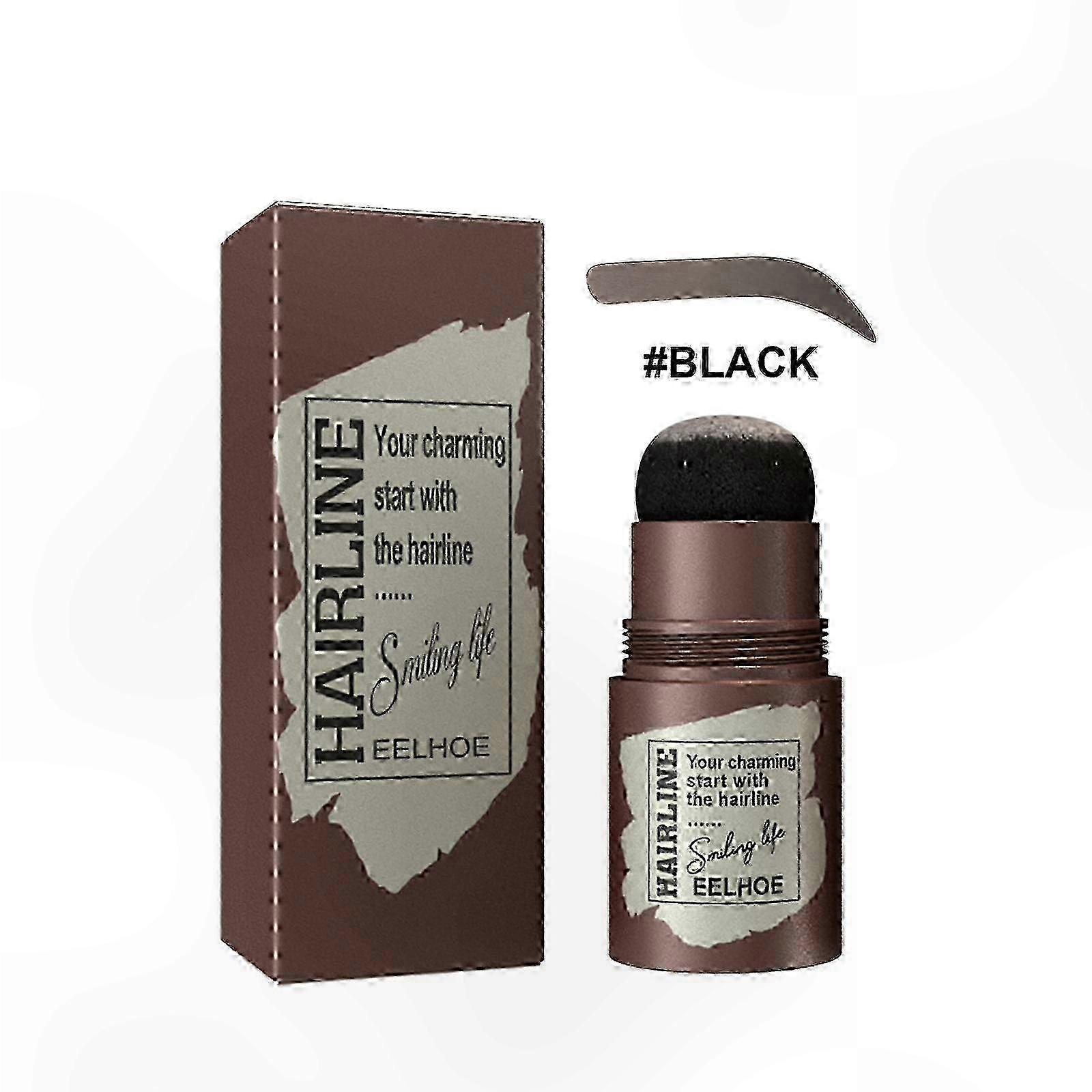 Effortless Brow Cake for Quick Touch-Ups - Natural Black Shade for Easy Everyday Use