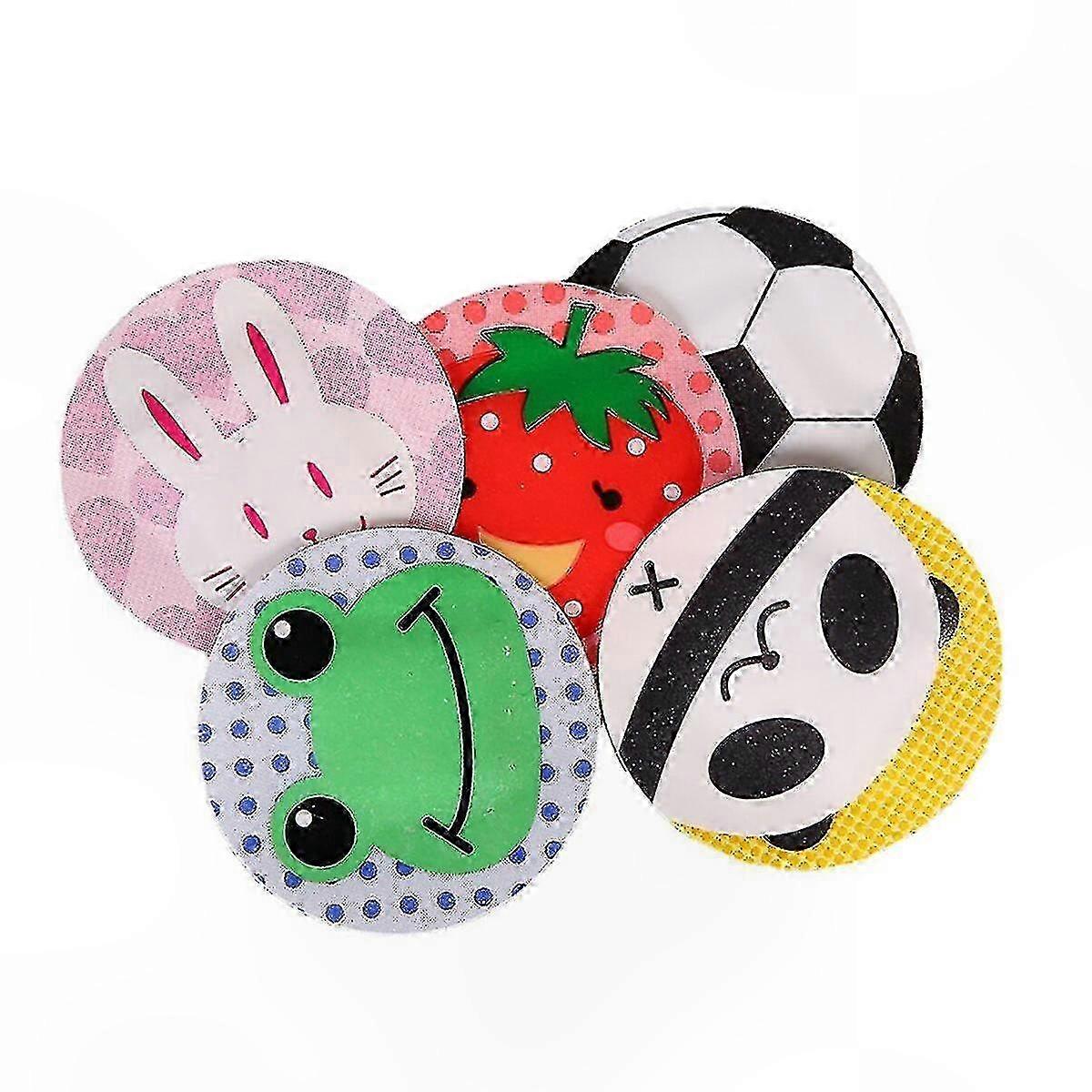 50 Pack Assorted Fun Shape Adhesive Bandages for Kids