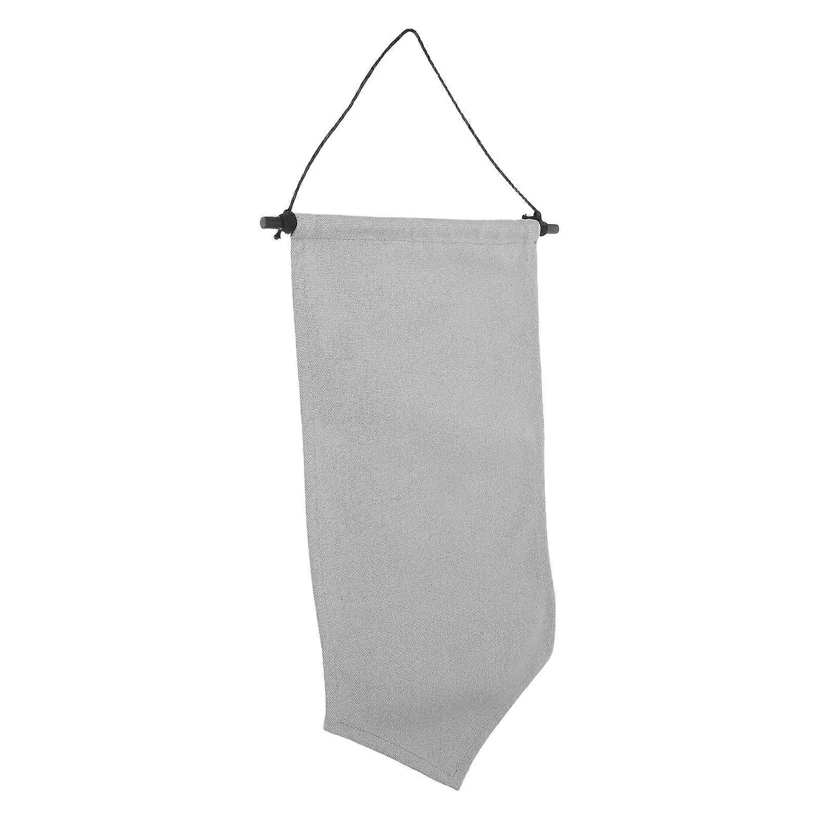 Pin Organizer Hanging Brooch Pin Holder for Storage 2Pcs Grey Wood Display Cloth