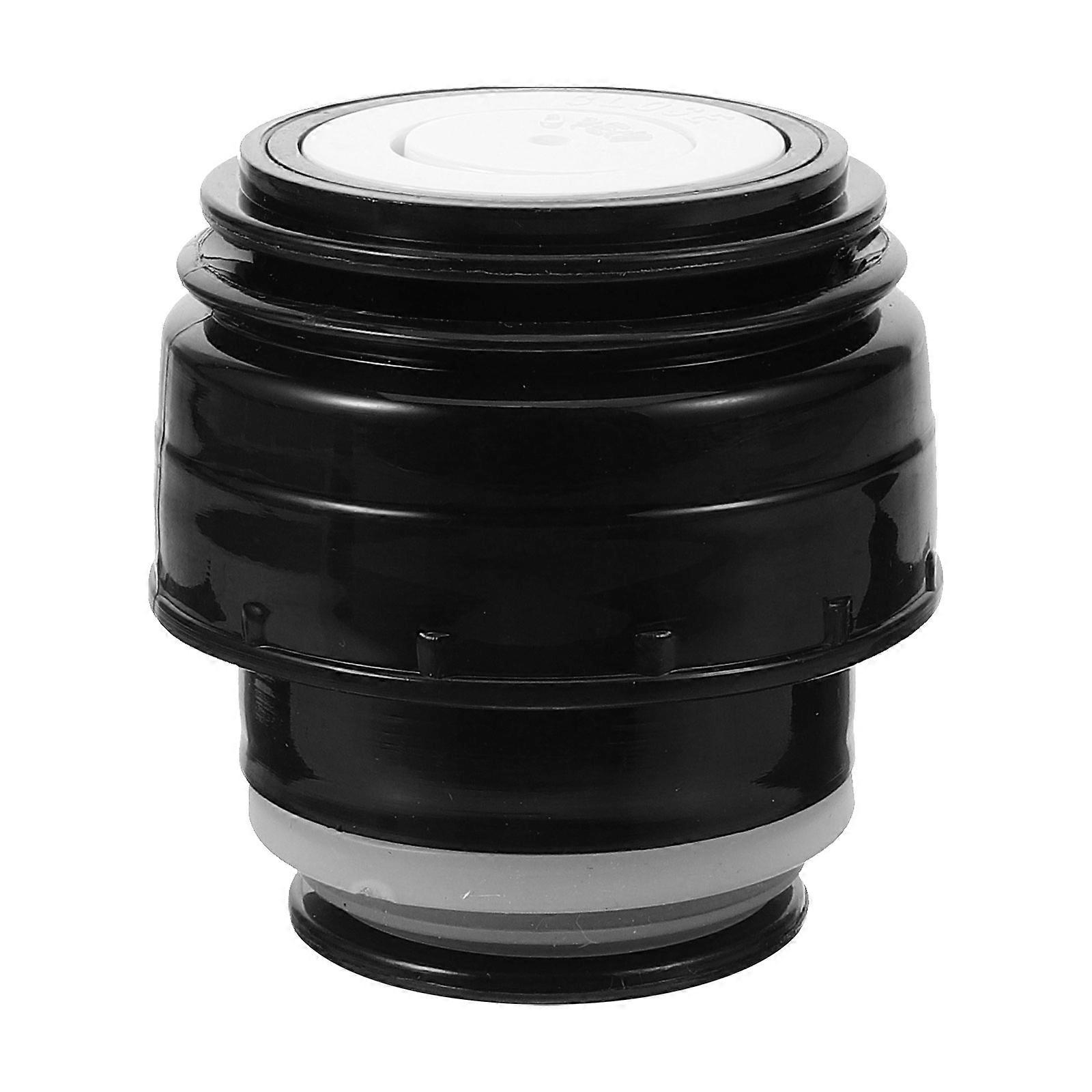 Black Replaceable Kettle Lid for Vacuum Bottle Leakage Prevention 2Pcs