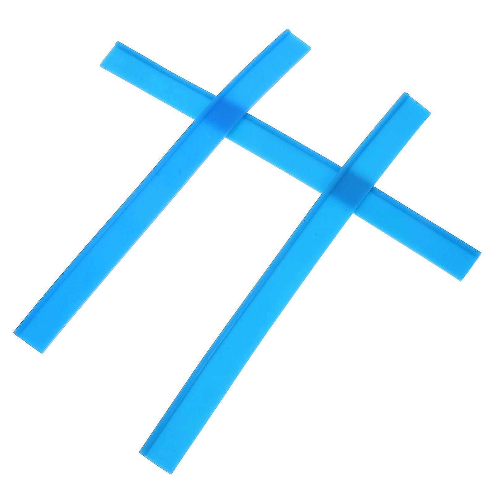 Window Squeegee Rubber Glass Squeegee Replacement Strips for Window Cleaning 3Pcs