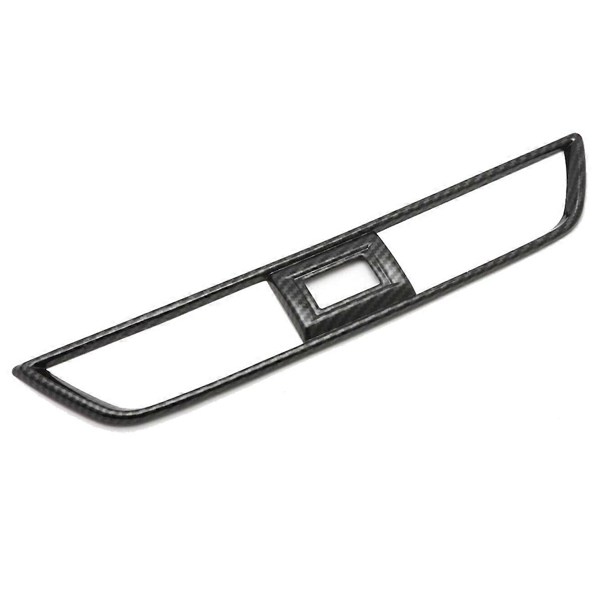 Carbon Fiber ABS Center Dashboard Air Vent Cover Trim