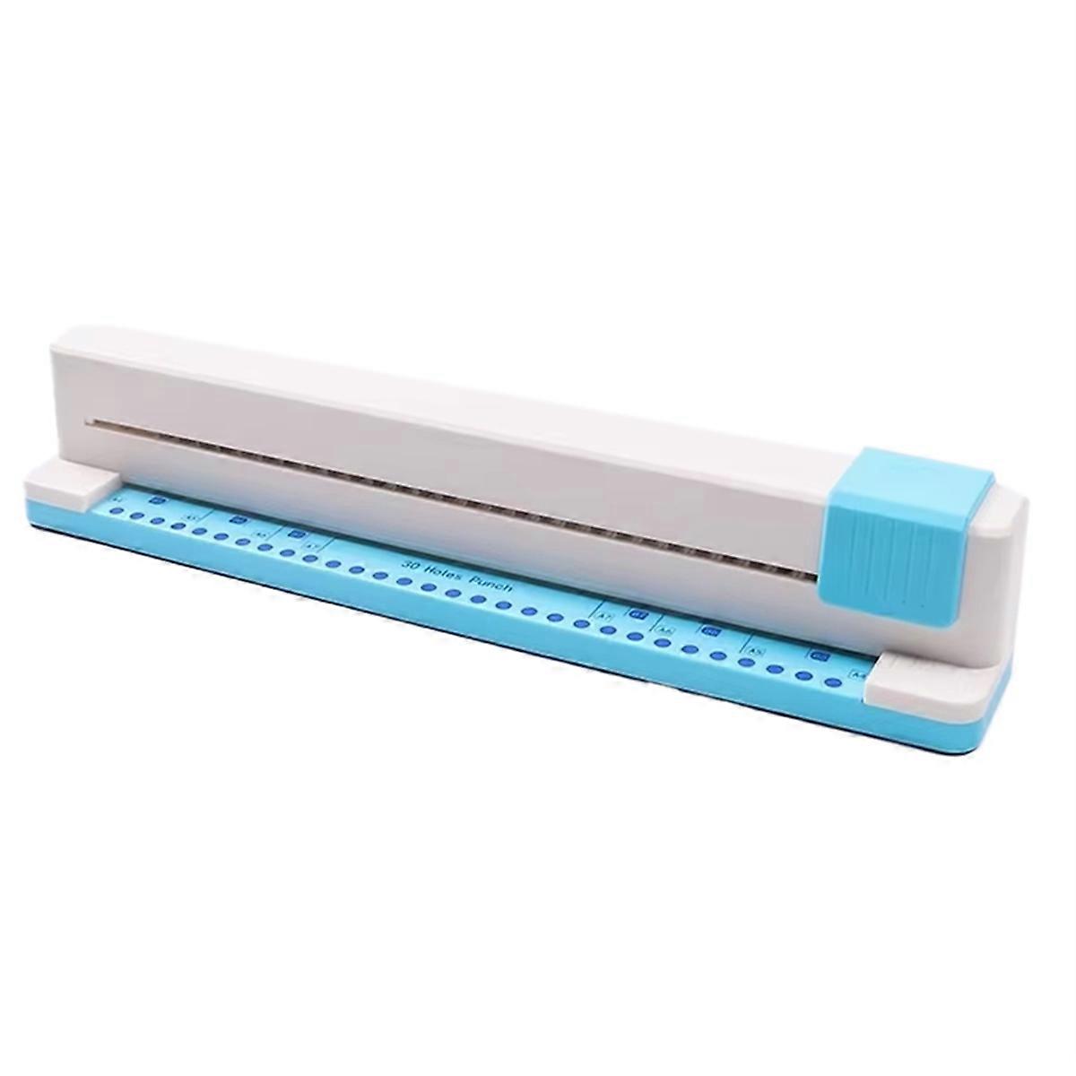 30 Hole Paper Punch, 30 Hole Document Collar Punching Machine Manual DIY A4 Punching Machine Office