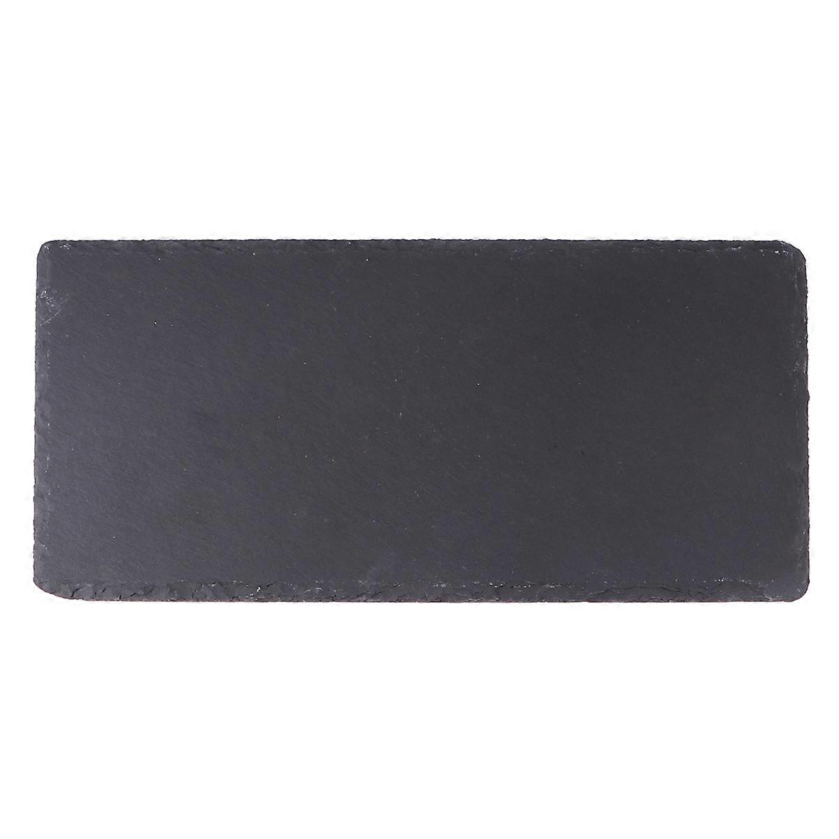 Rectangle Barbecue Pan Serving Dish Ideal For Weddings And Tea Parties With Simple Style Black 1Pc