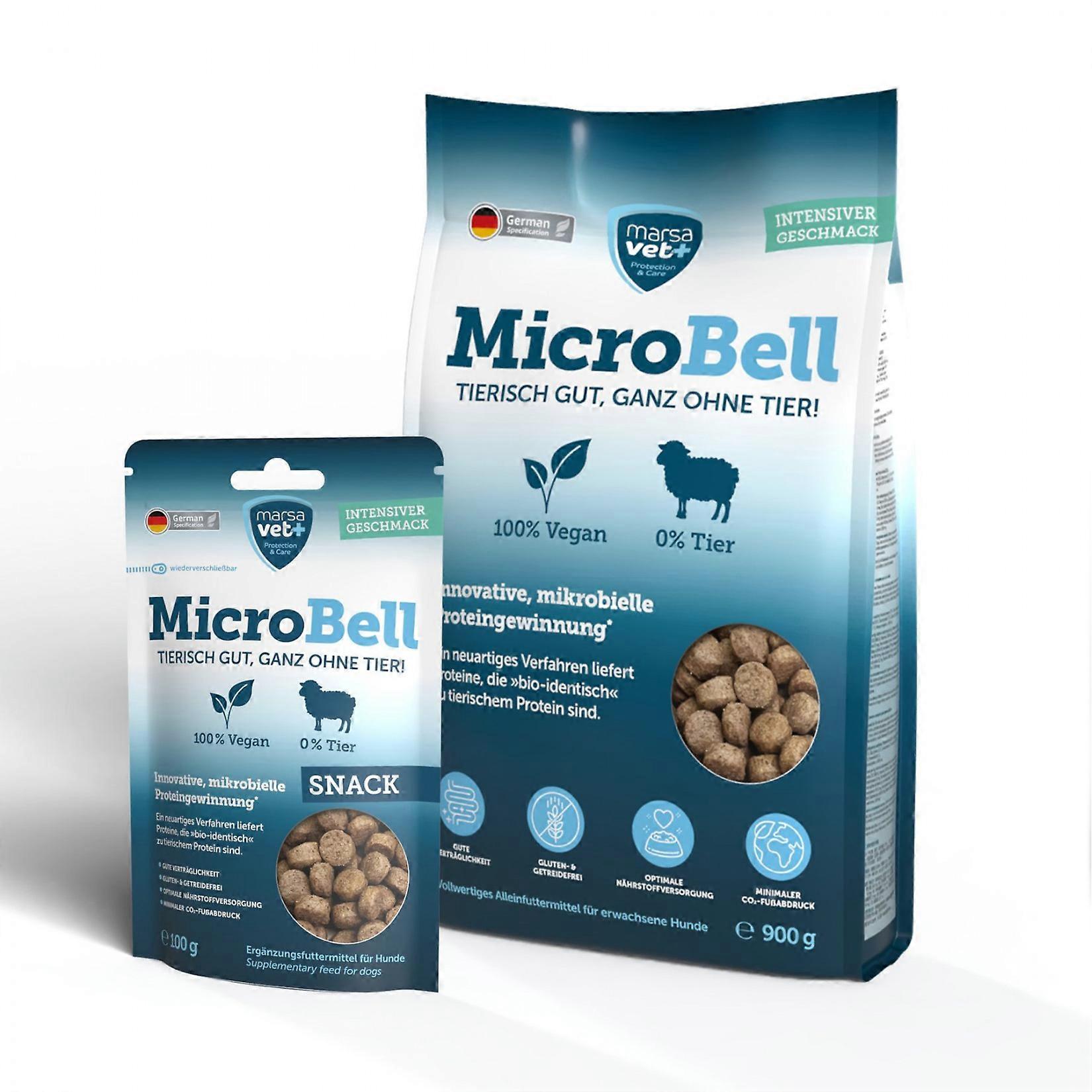 Marsavet MicroBell – Veganes Hundefutter-Set mit mikrobiellem Protein
