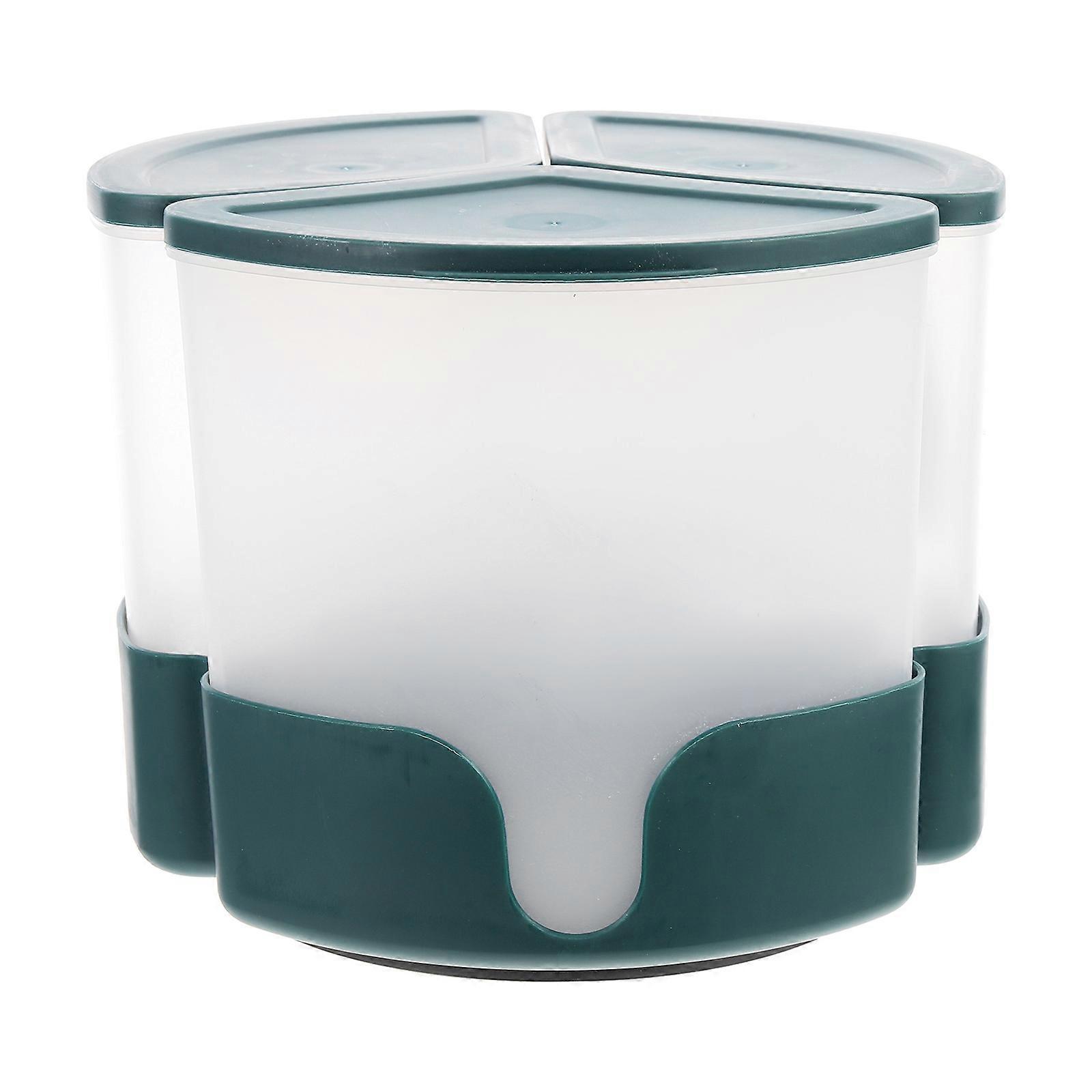 Cereal Dispenser Storage Container for Home Use with Multi-Grid and PP Material