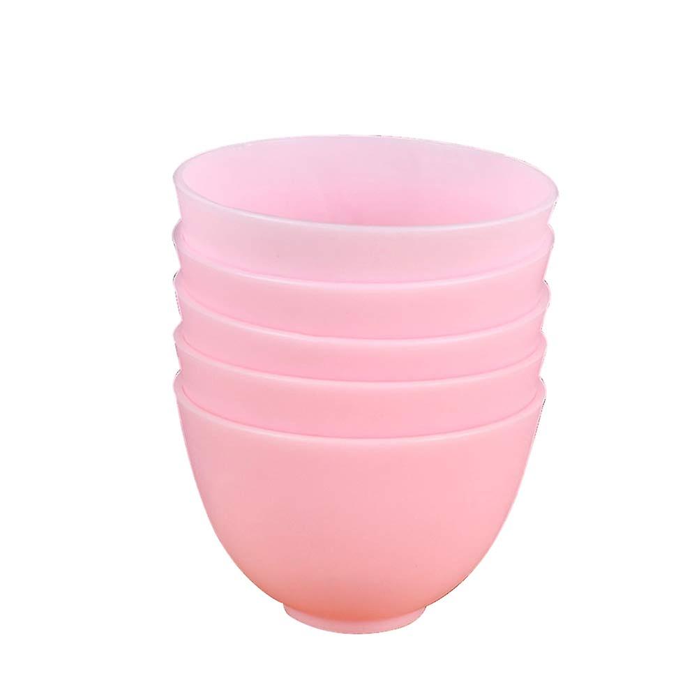 Facial Mask Mixing Bowl 10.5X7CM Pink Kitchen Utensil Odorless Anti-drop Designed For Home Cooks 1Pack