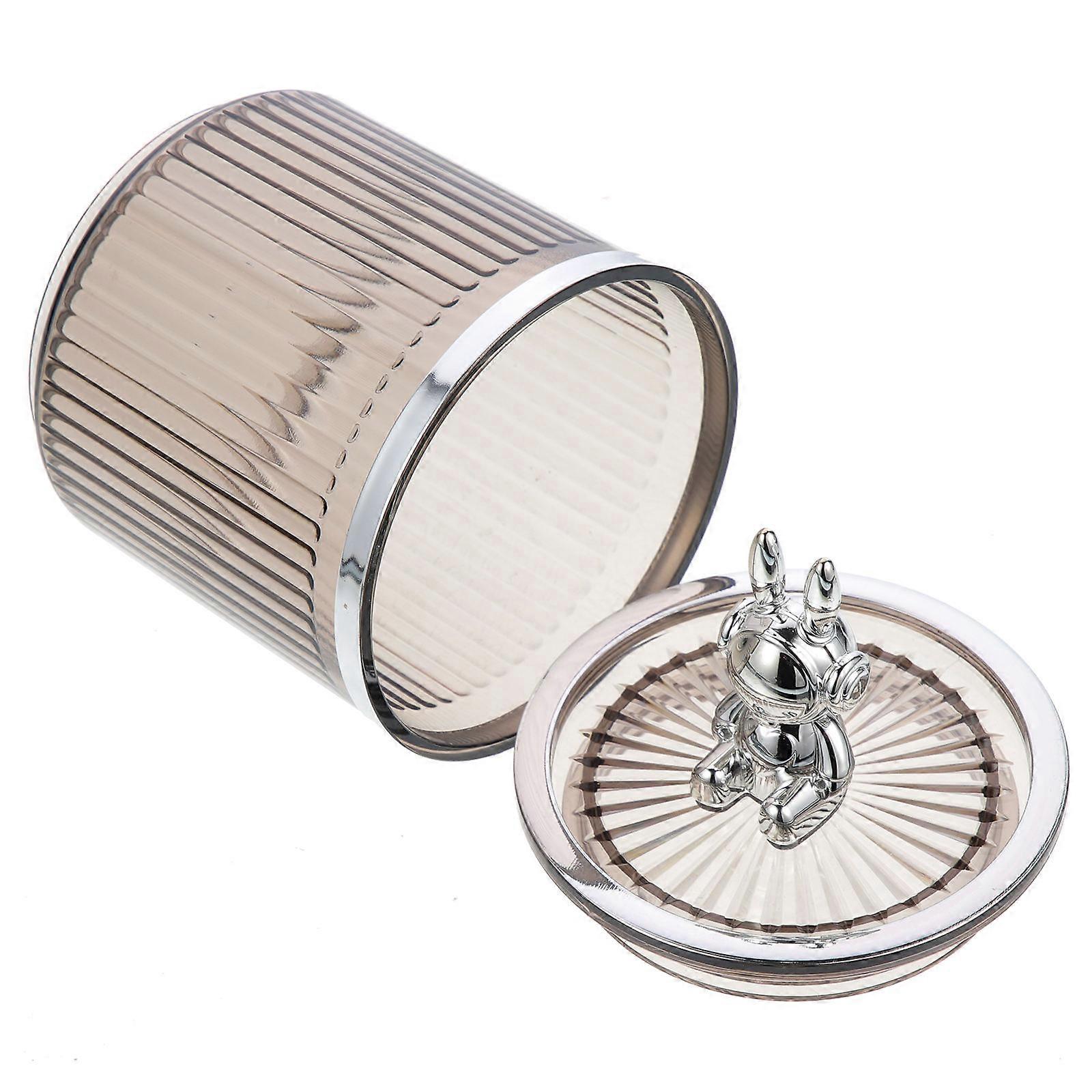 Multifunctional Storage Jars for Storage 4Pcs Transparent Acrylic Canisters