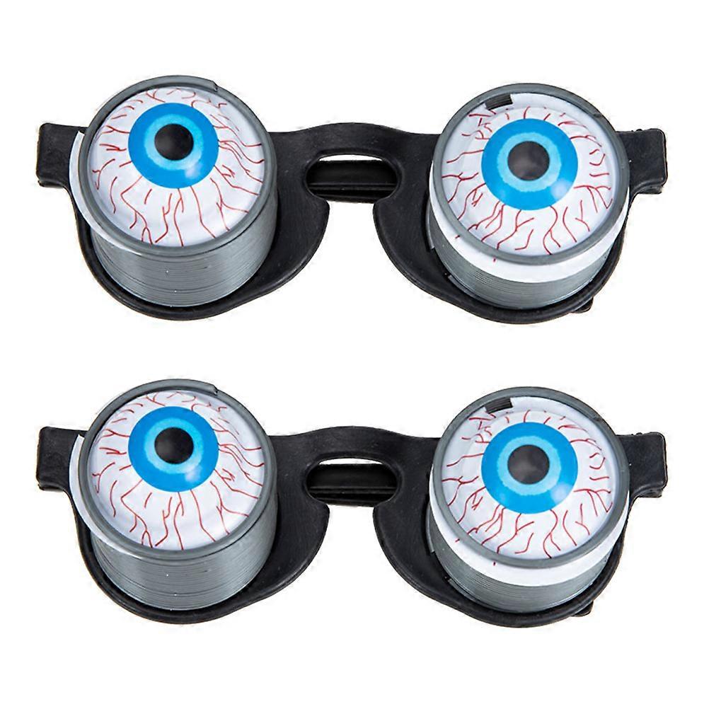 Spooky Eyeball Glasses Costume Prop for Decor 6Pcs