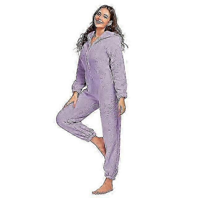 Plush Romper Autumn Winter Flannel Pajamas