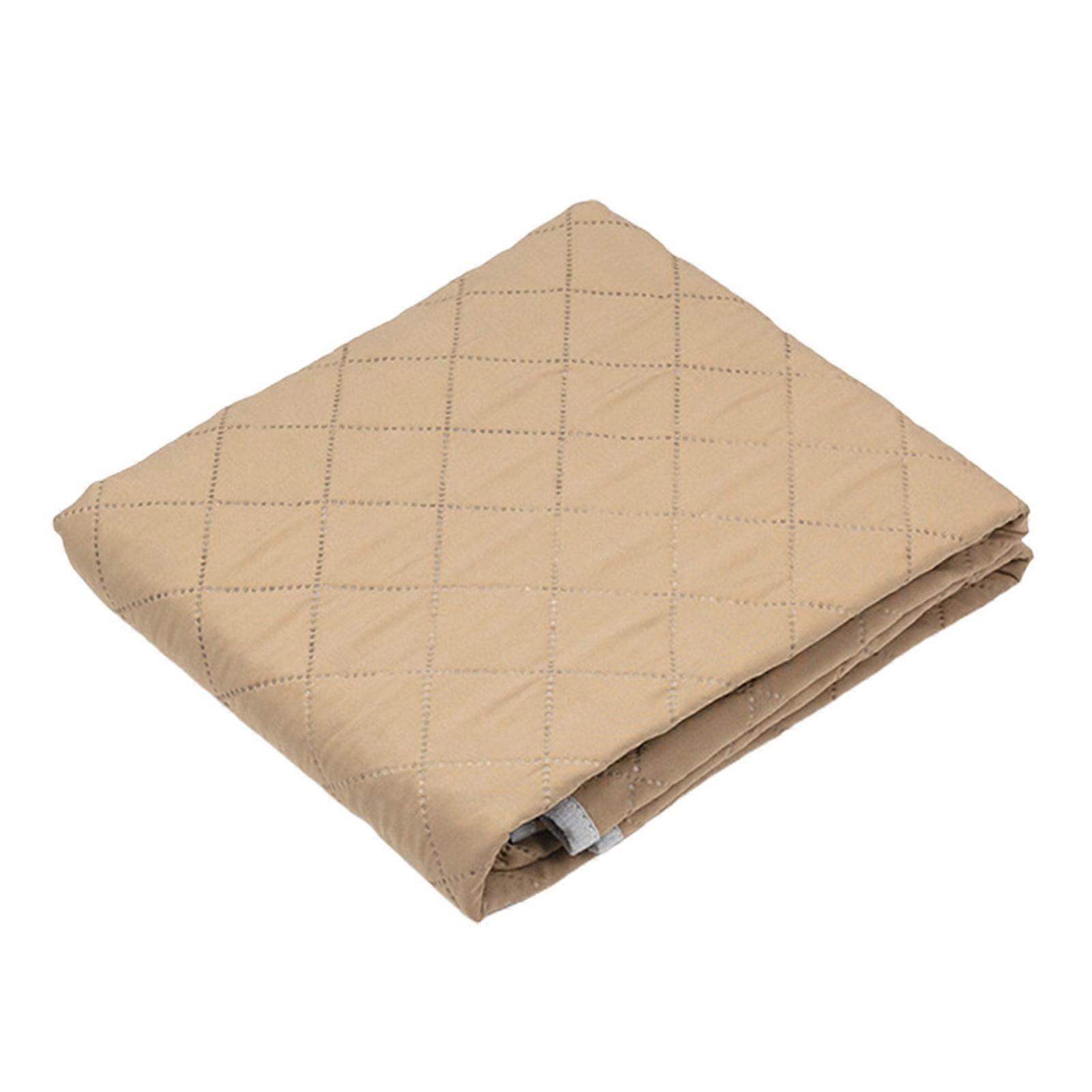 Pnellth Pet Mat Non-slip Bottom Urination Soft Indeformable Machine Washable Dog Blanket Pet Supplies Dark Brown