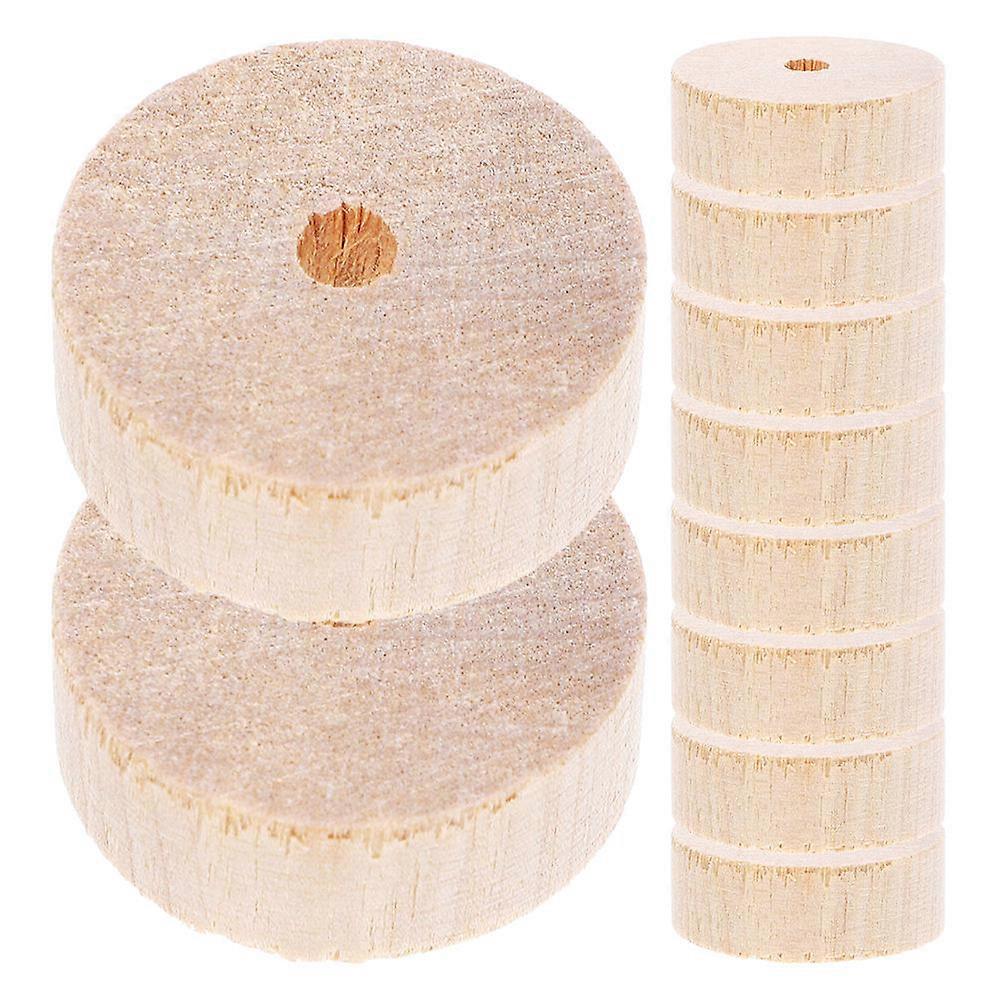 Wooden Wheels For Craft Projects 60 Pcs Miniature Design Suitable For Indoor Crafts And Educational Activities