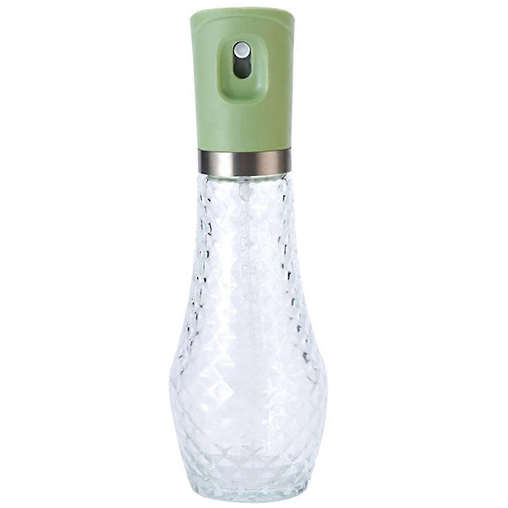 Vinegar Dispenser Oil Storage Bottle for Cooking Aid Visible Capacity Green 21x7x7cm Easy to Use 1Pack
