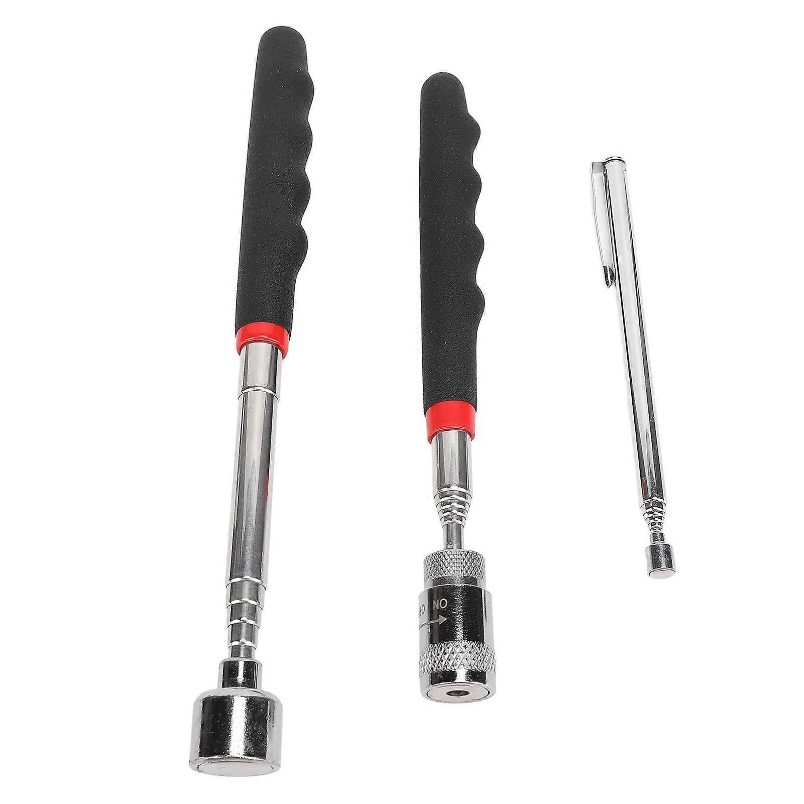 3PCS Telescoping Magnetic Pick Up Tool 3lb 8lb 20lb Extendable Telescopic Magnet Stick for Home Workshops
