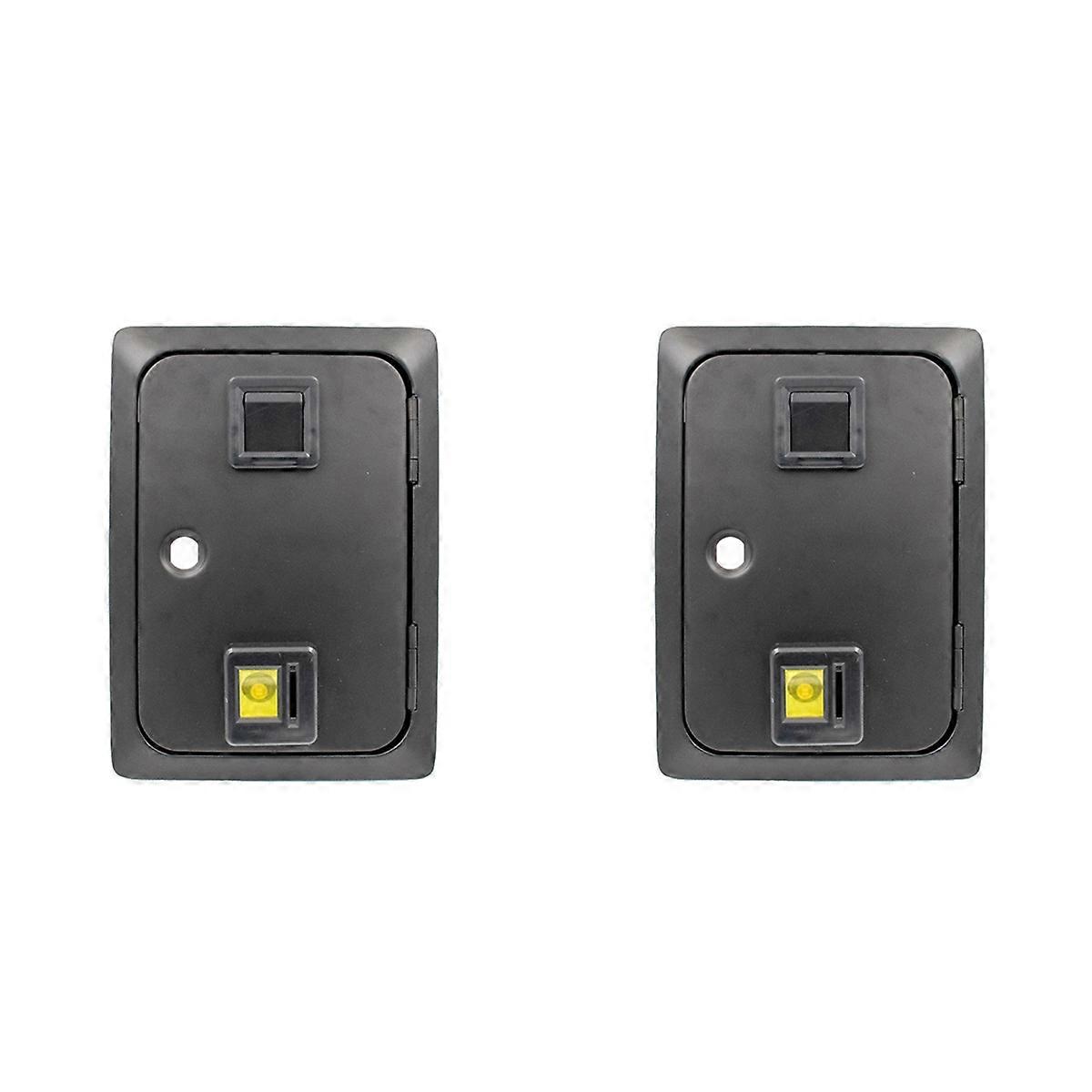 2X or Pinball Game Machine Entry Coin Door Coins Door Gate with Mech Coin Operated Game Console Part