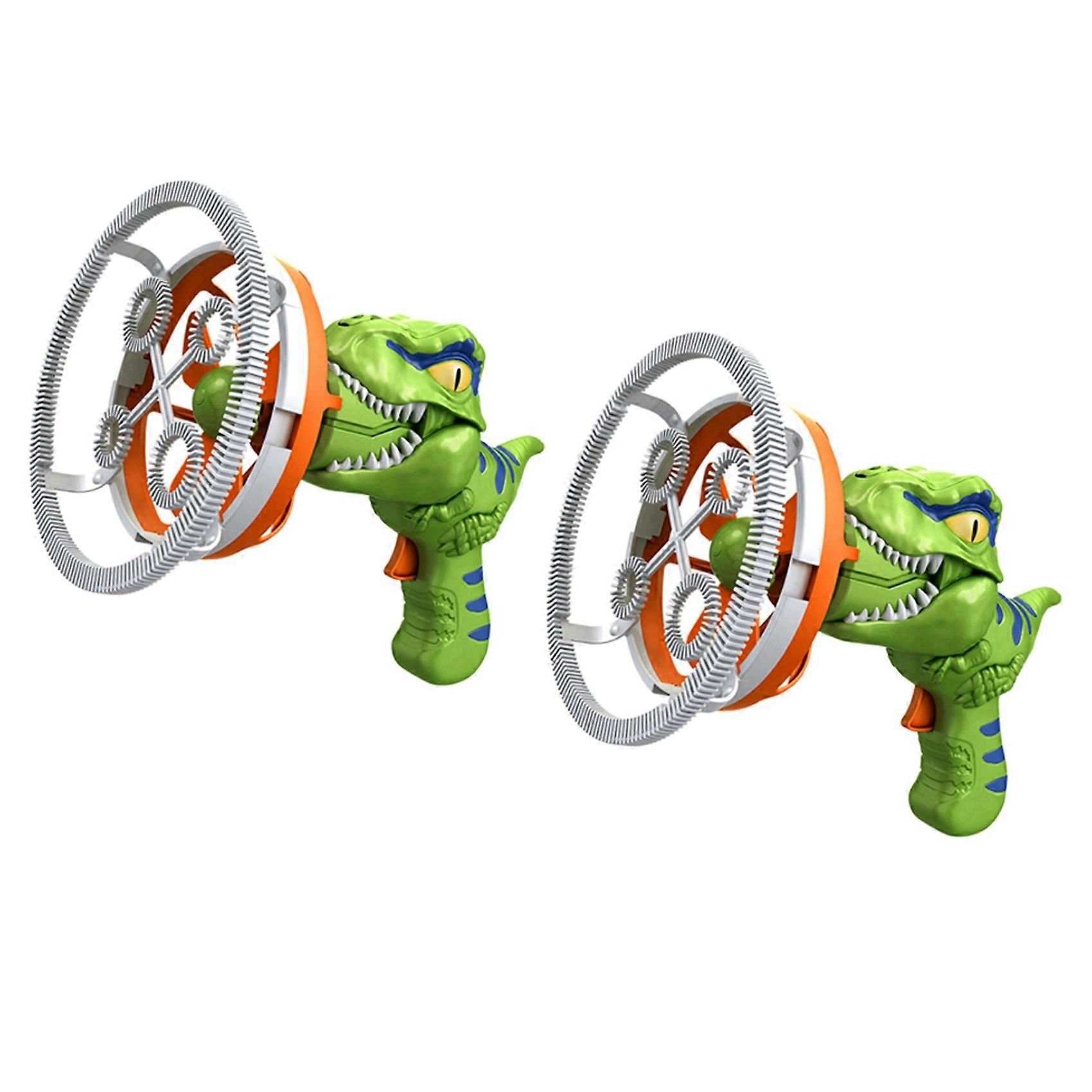 Electric Dinosaur Bubble Machine Bubble Dinosaur Pool Toys Green