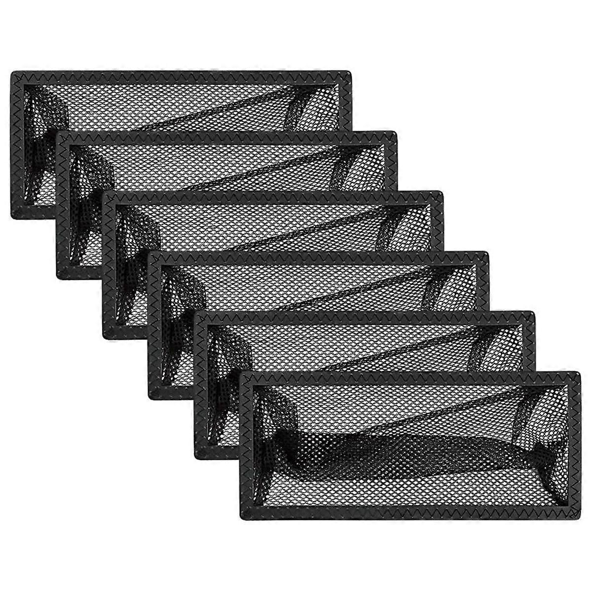 6pcs Air Vent Filter Mesh Catcher, Floor Air Vent Screen Mesh Cover