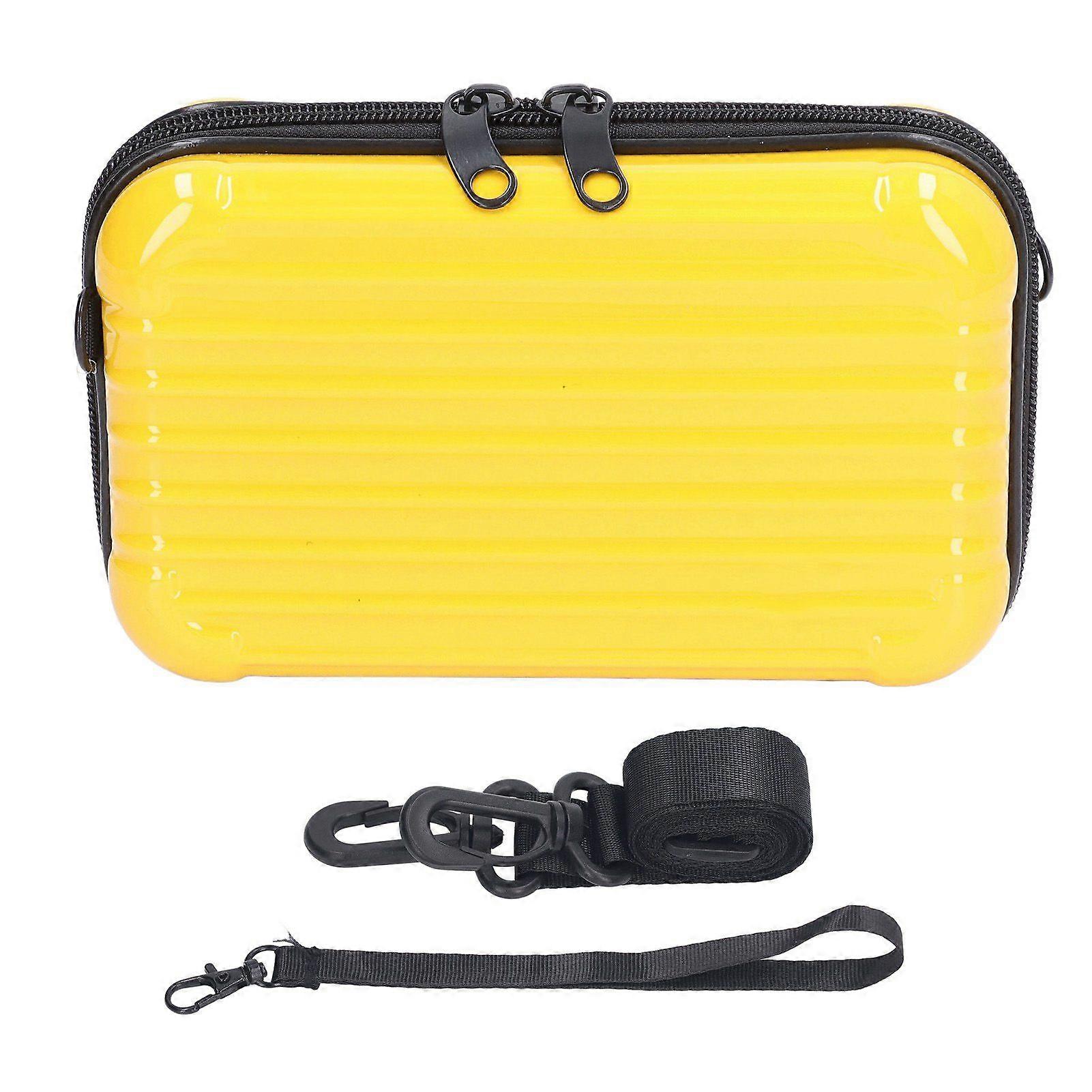 Camera Carrying Case Portable Hard Shell Storge Bag Travel Small Camera Bag for Insta360 X3 Yellow