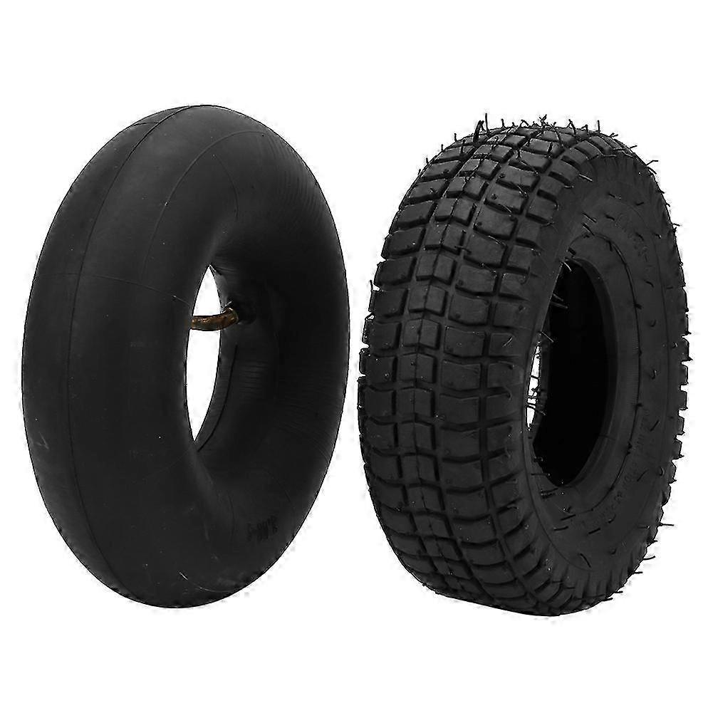 9X3.50-4 Black Durable Rubber Outer Tire Inner Tyre Combination Accessory for Electric Scooter