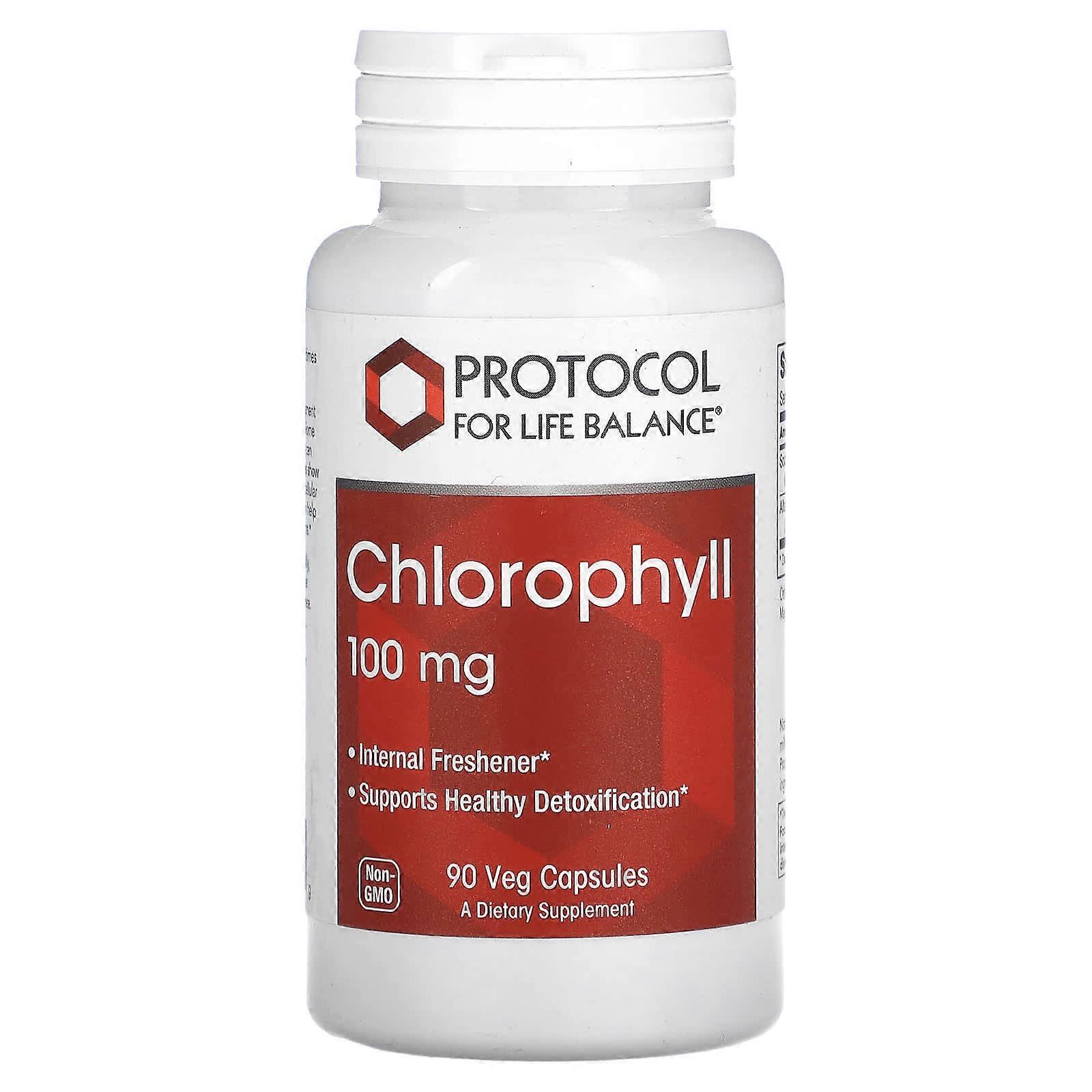Chlorophyll, 100 mg, 90 Veg Capsules