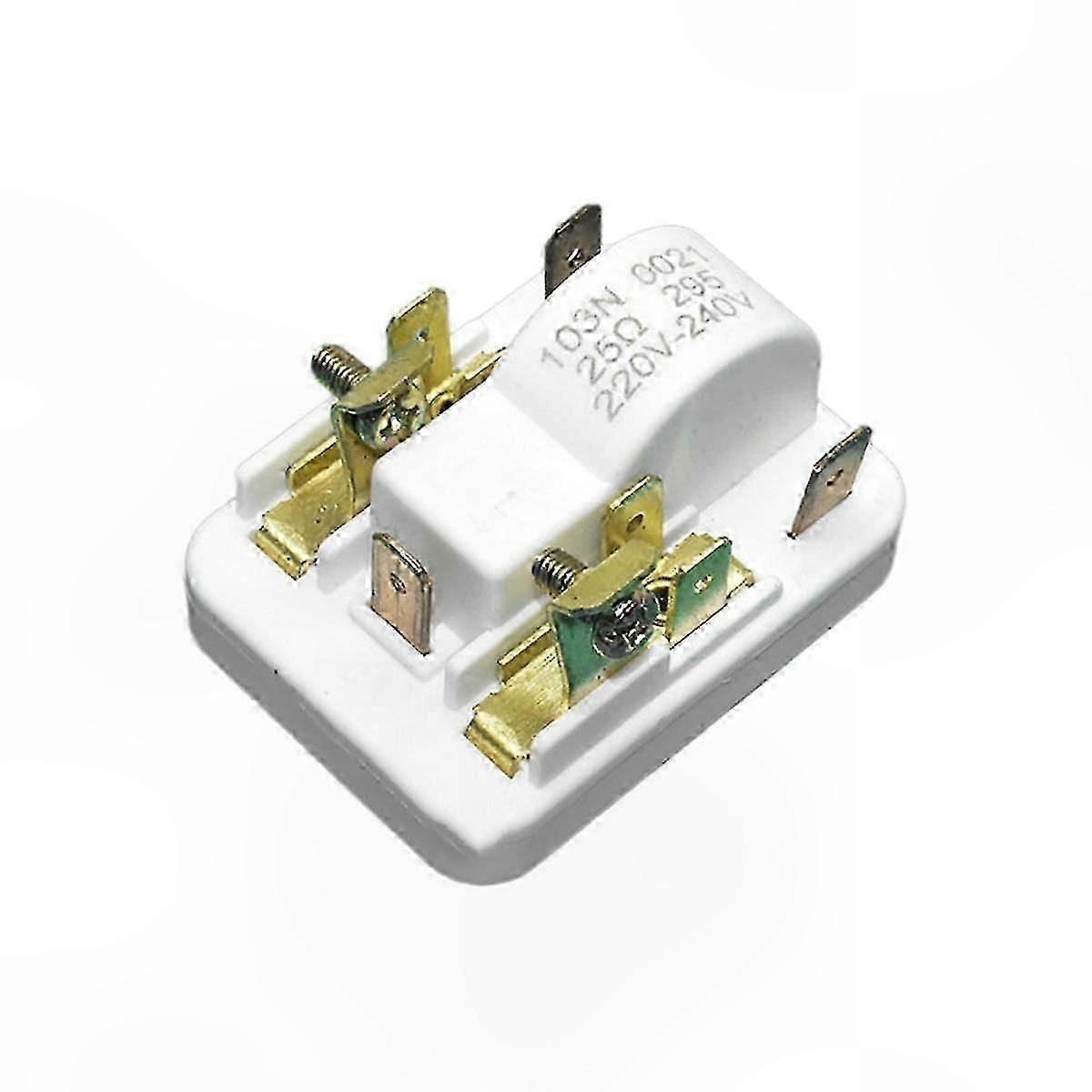 PTC 103N 0021 Refrigerator Compressor Relay with Overload Protection 220V 25 for Freezer Fridge Appliances