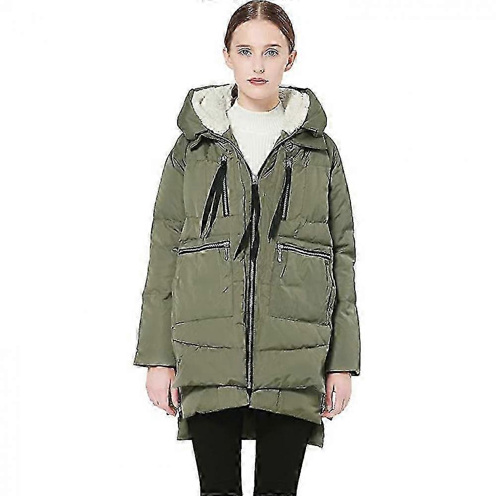 2025 Women's Thickened Down Jacket Warm Winter Down Coat NZX