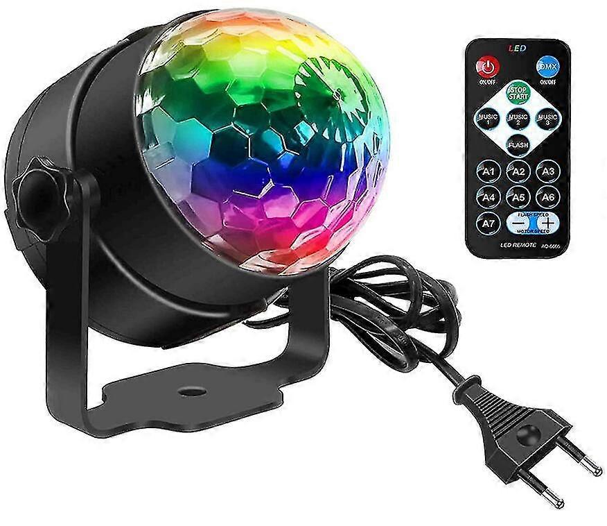 2025 Disco Ball Lights Led Party Lights Music Controlled Disco Dj Party Light 360 Rotating Ball Lights 3w Rgb Stage Lights With Remote Control For Hom