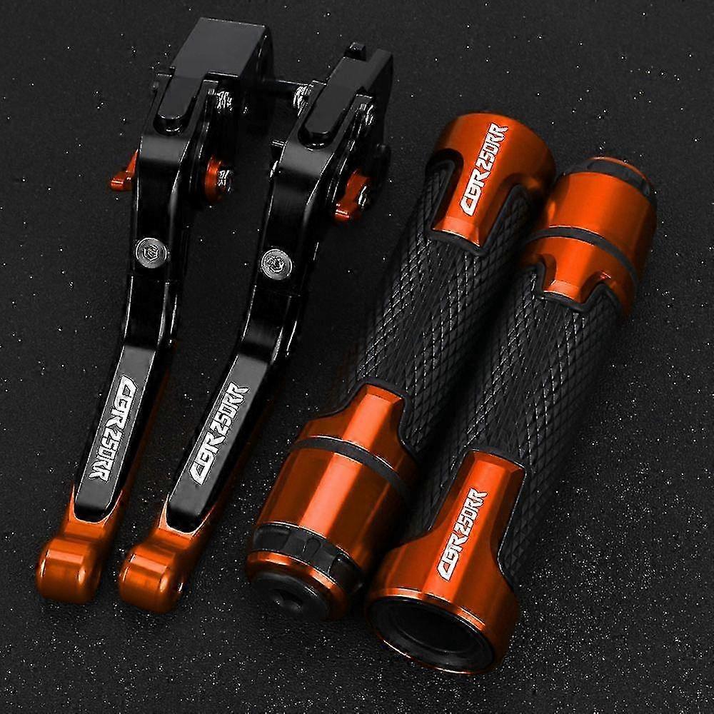 ייחודי עבור הונדה Cbr250rr Cbr 250rr 2011 -2023 2022 2021 2020 2019 2017 אופנוע מתכוונן בלם מצמד ידית אחיזת יד סט אחיזות יד