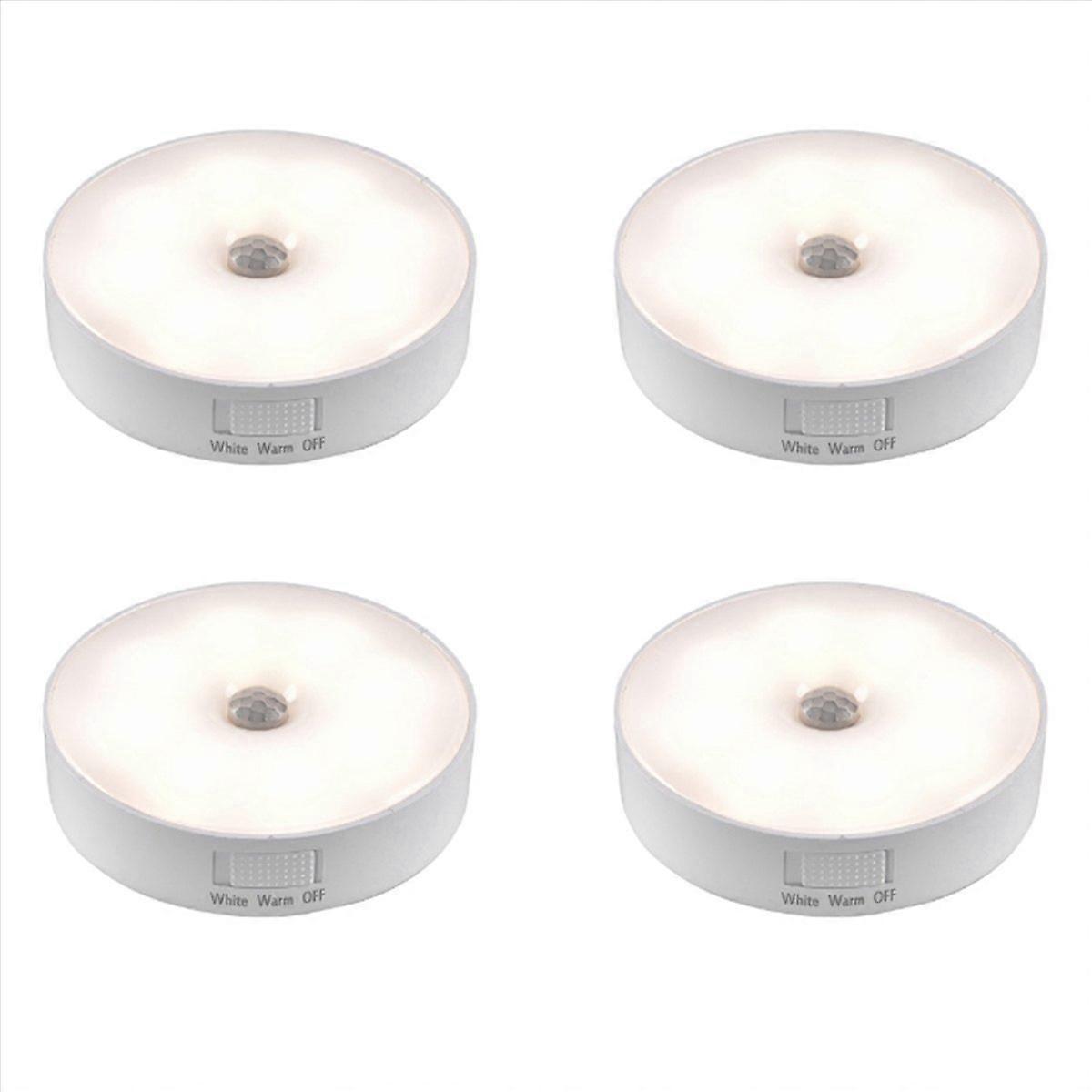 Motion Sensor LED Light USB Nightlights Chargeable Lamp for Kitchen