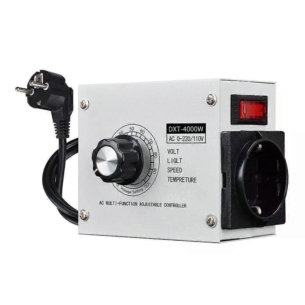 4000W Multifunctional Adjustable Controller AC-110V/220V DXT-4000W For Resistors Heating Systems And Fans For Temperature