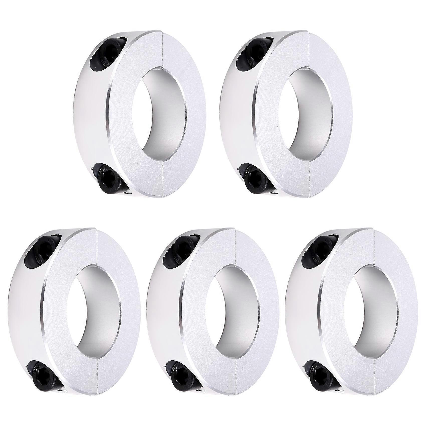 5PCS Split Optical Shaft Fixed Ring Separate Thrust Ring Limit Ring Fastening Positioner Shaft Clam