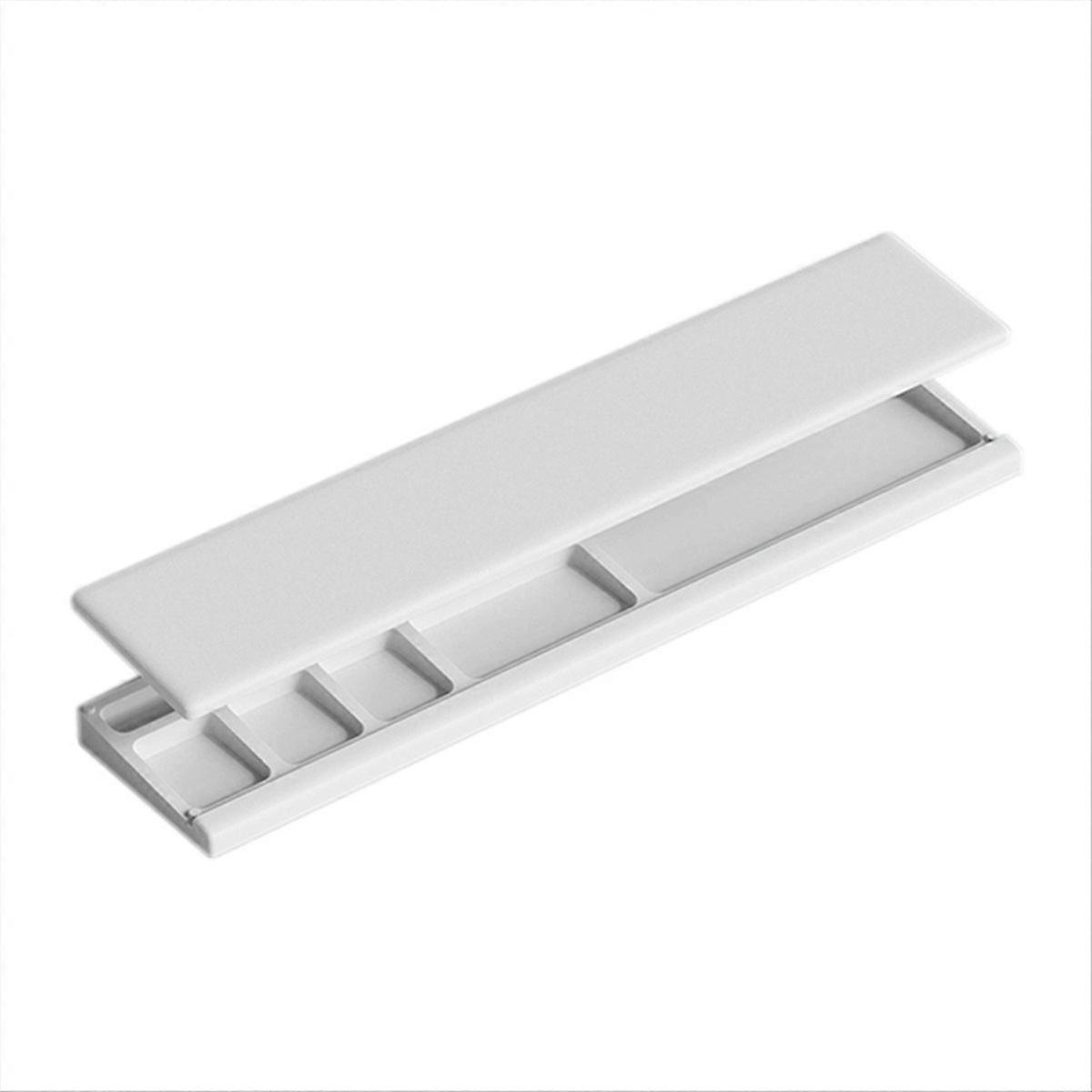 Desktop Storage Box Mechanical Keyboard Wrist Pad White