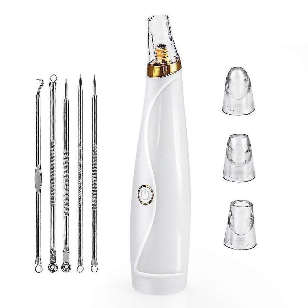 Blackhead Remover Pore Vacuum Pimple Extractor With Curved Blackhead  Use Beauty Devices