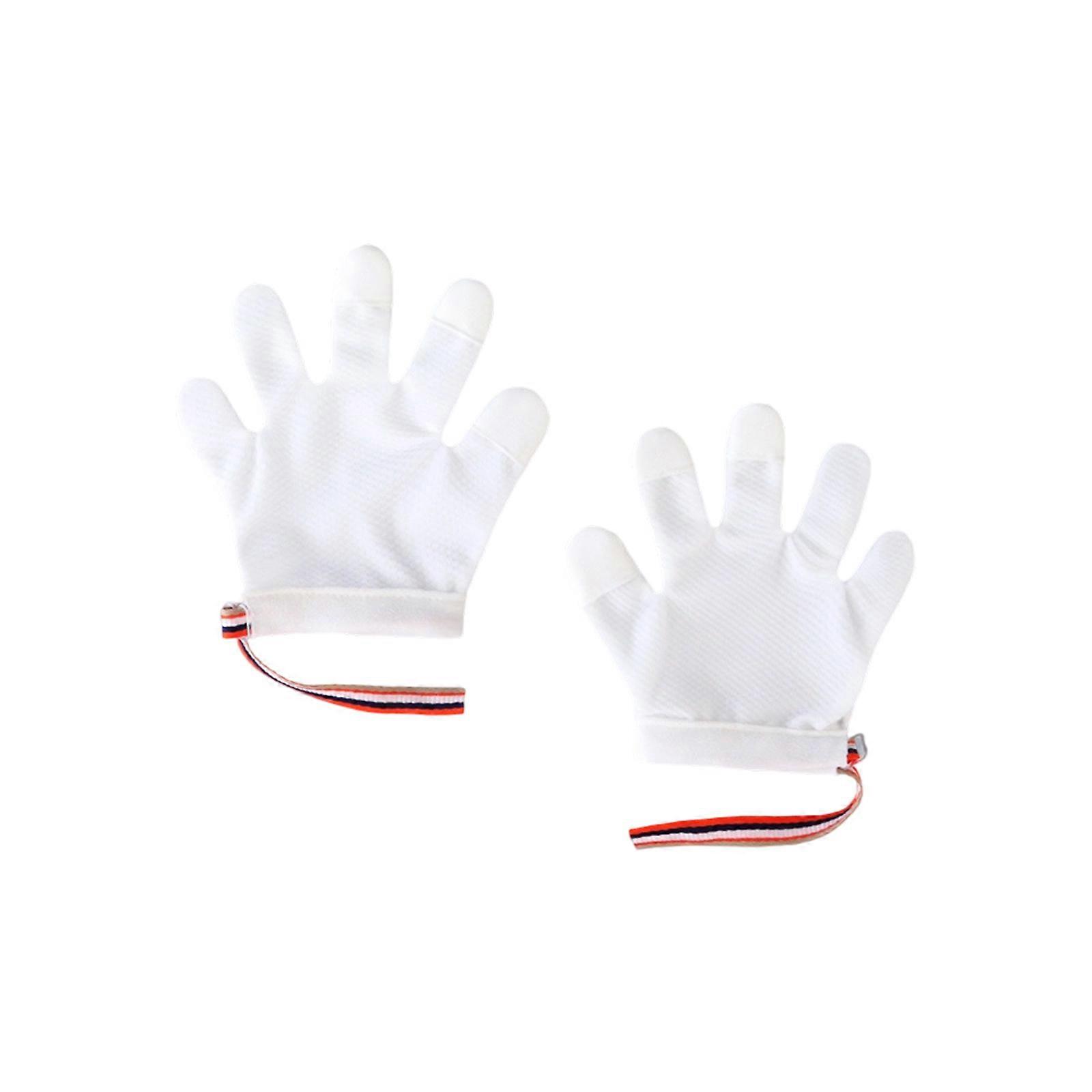 Baby Chew Resistant Mittens Stop Hand Sucking Breathable Protective Gear Easy On Design for Newborns Infant  M for 15M to 3T