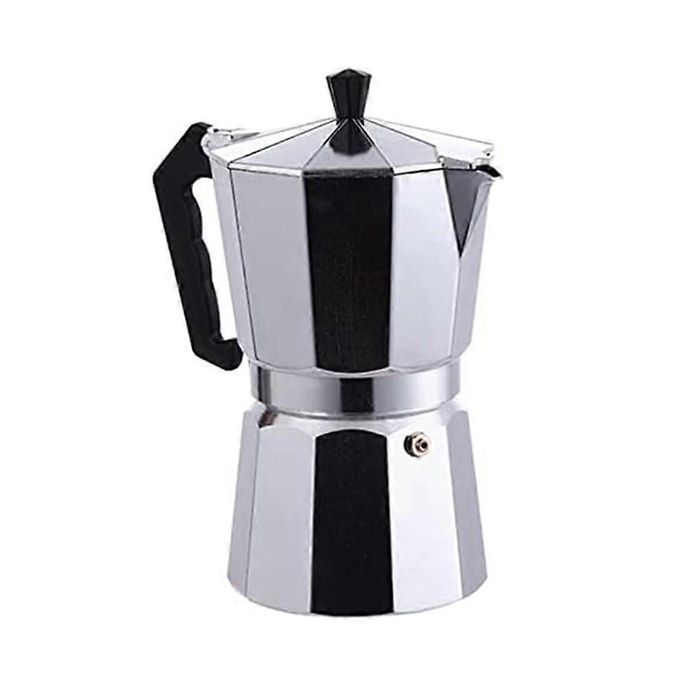 Espresso Maker Moka Pot For Electric Ceramic Stovetop Compatible Classic Style