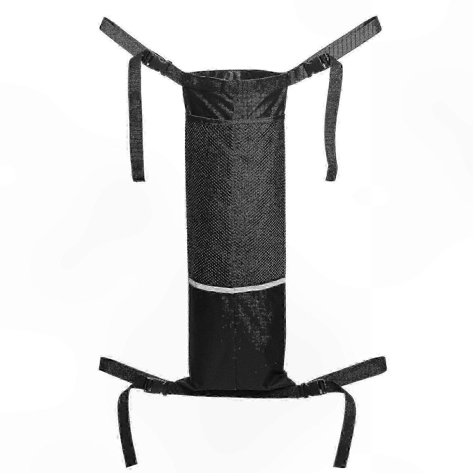 Oxygen tank storage bag with wheelchair hanging design
