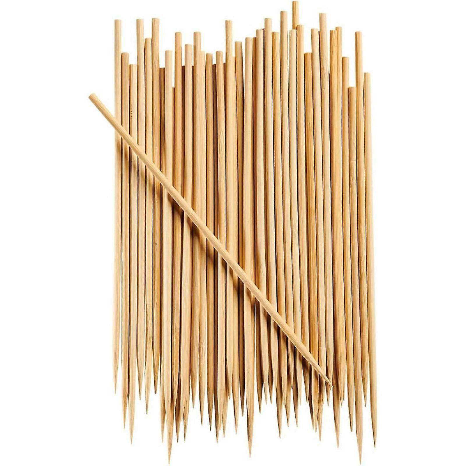 WRXMIJNHGSA Clearance 8” Sticks Kabob Skewers For Grilling BBQ Skewer Sticks 100 Pack