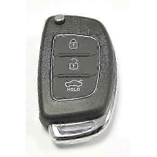 3 Button Flip Key Case for Hyundai I10 I20 I40 Ix35 Santa Fe Remote Control