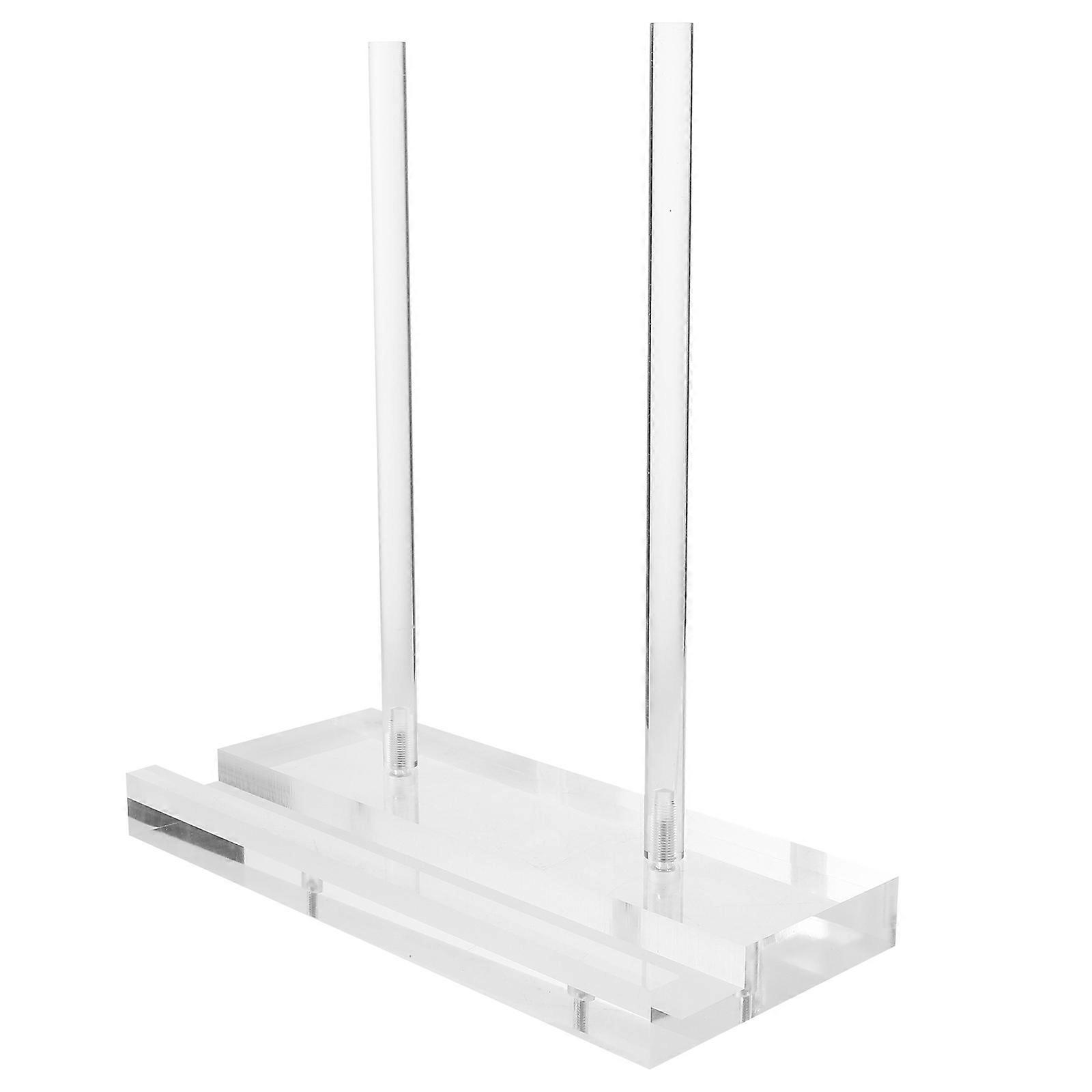 Acrylic Display Stand for Books and Menus Clear Transparent